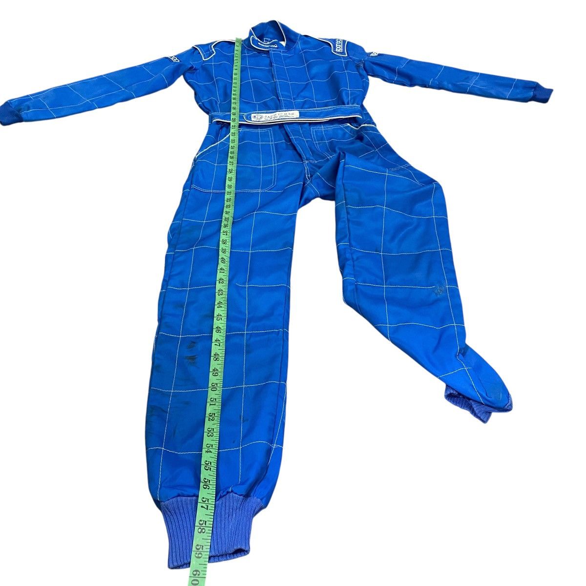 Japanese Brand Vintage Sparco R513 Racing Team Race For Win Blue Mens Suit Size US M / EU 48-50 / 2 - 24 Thumbnail
