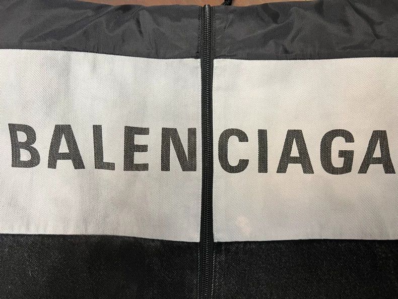 Balenciaga Balenciaga size 36 Denim Patchwork Windbreaker Size M / US 6-8 / IT 42-44 - 5 Thumbnail