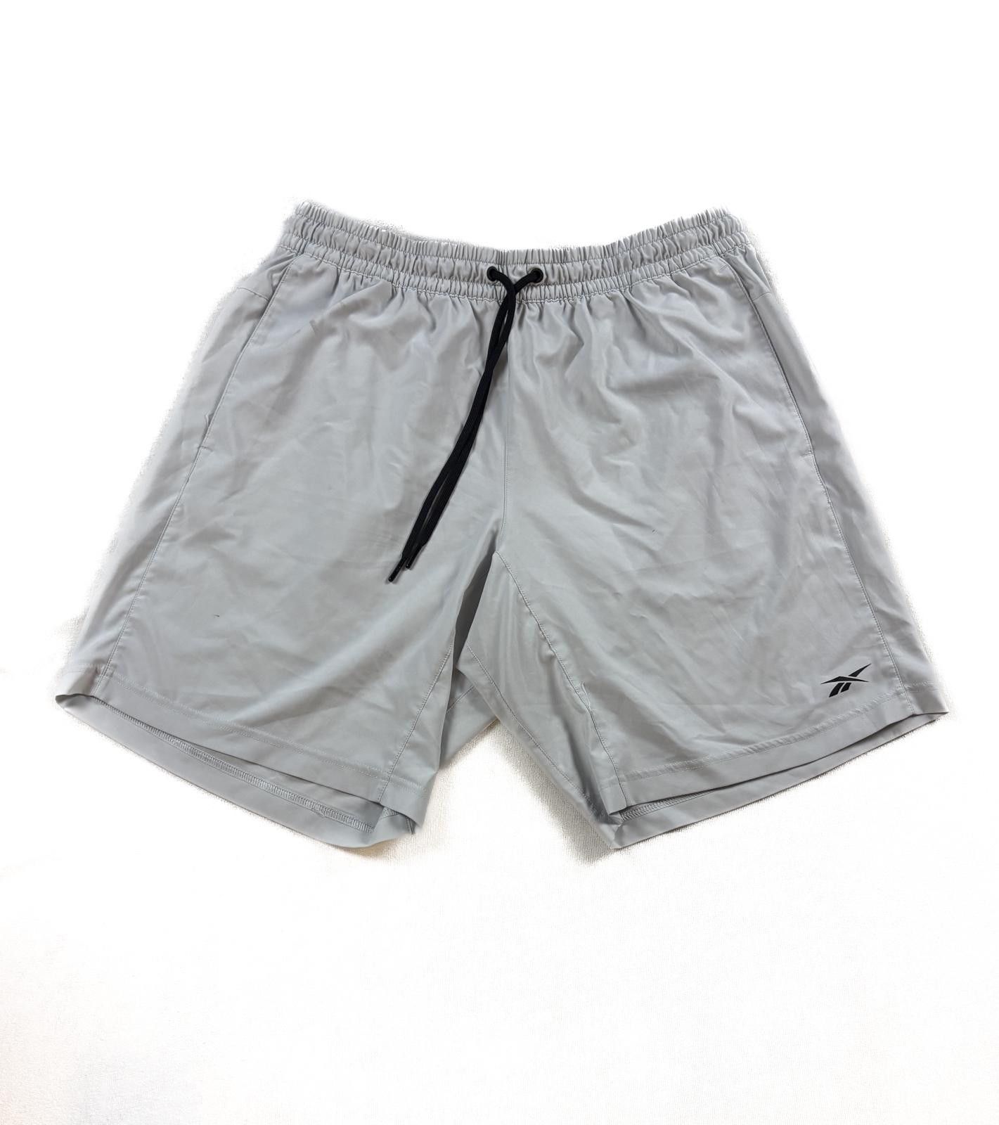 Reebok Reebok Men's Casual Shorts Light Gray Size L Size US 34 / EU 50 - 1 Thumbnail