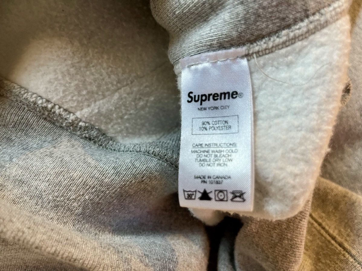 Supreme Supreme Box Logo Hooded Sweatshirt FW17 Orange/Heather Gray Size US M / EU 48-50 / 2 - 8 Thumbnail