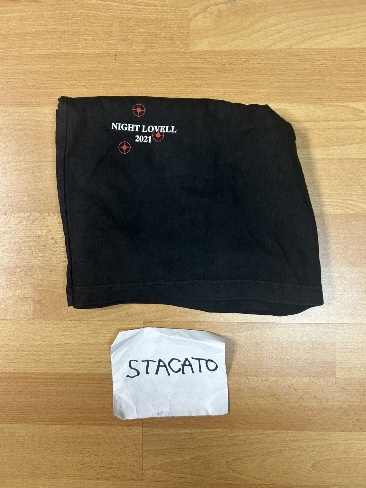 Band Tees × Rap Tees Night Lovell Shorts “Just Say You Don’t Care” Black Size US 30 / EU 46 - 5 Thumbnail