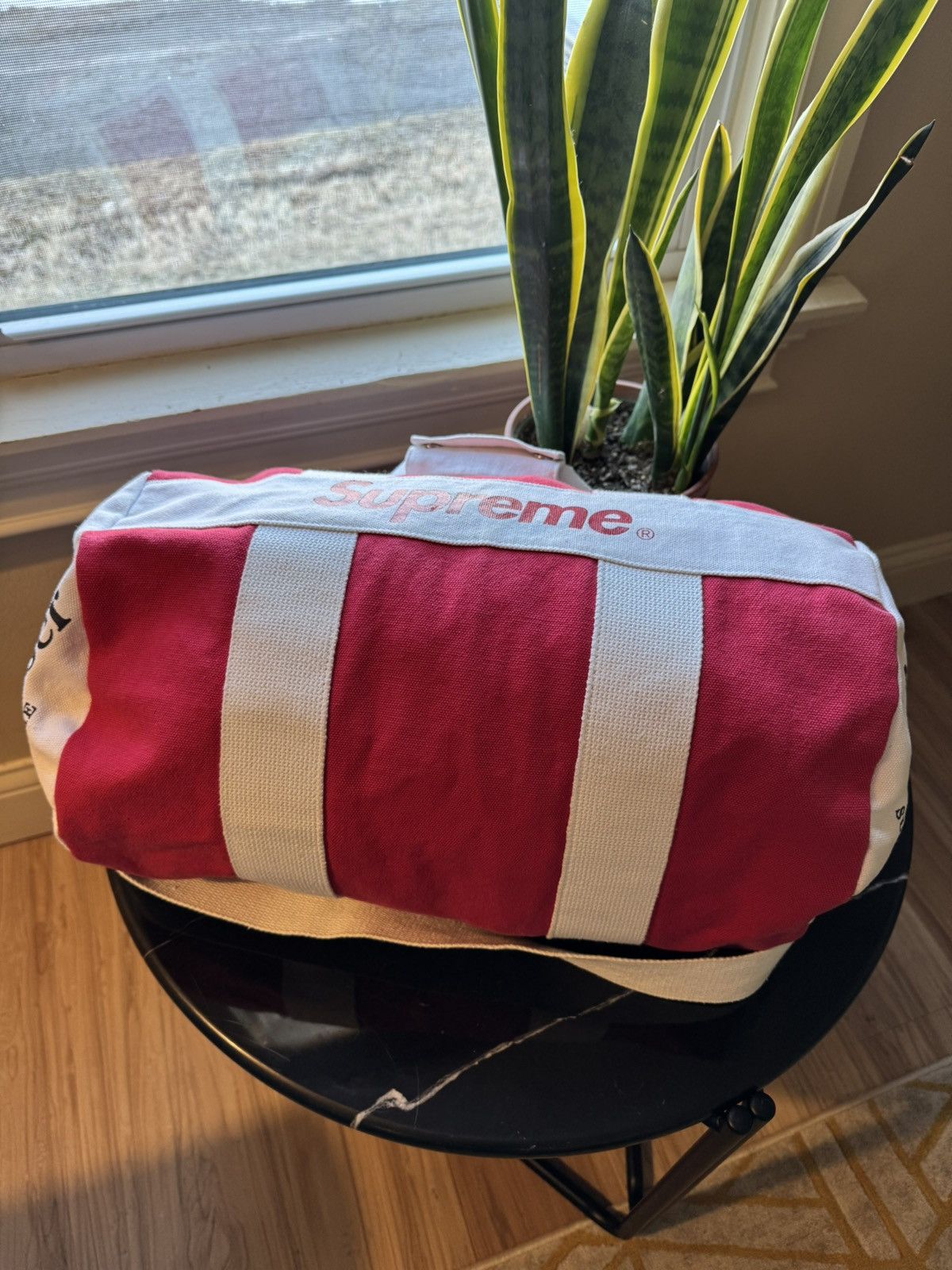 Supreme x Budweiser Canvas Duffle Bag