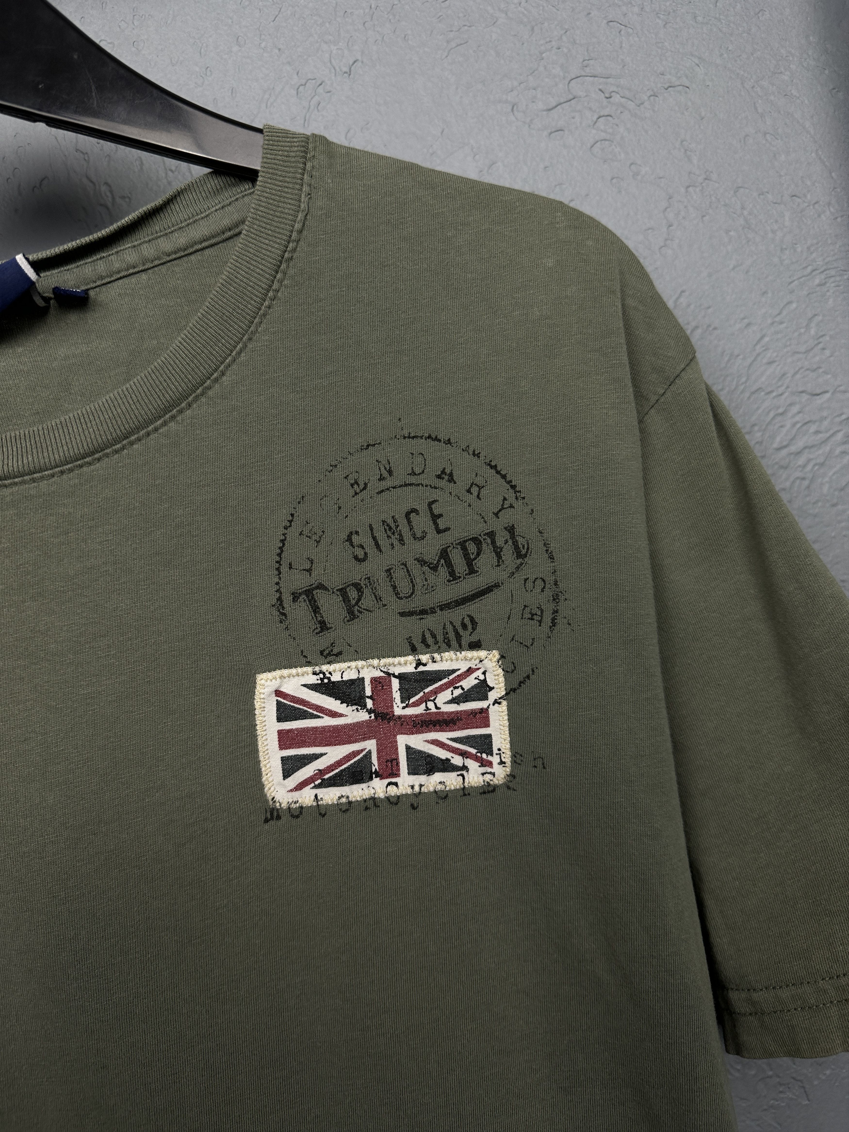 Vintage Triumph Motorcycles Mens T-Shirt Size US L / EU 52-54 / 3 - 3 Thumbnail