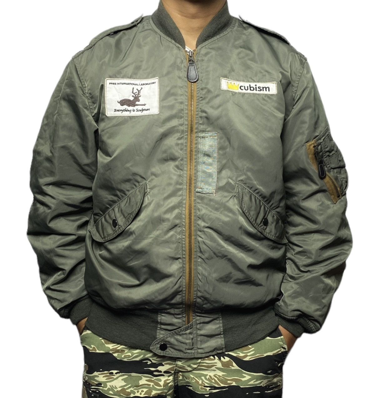 Buzz Rickson's × Gallery1950 Buzz Rickson X Gallery 1950 TYPE L-2B Flight Jacket Size US L / EU 52-54 / 3 - 21 Thumbnail