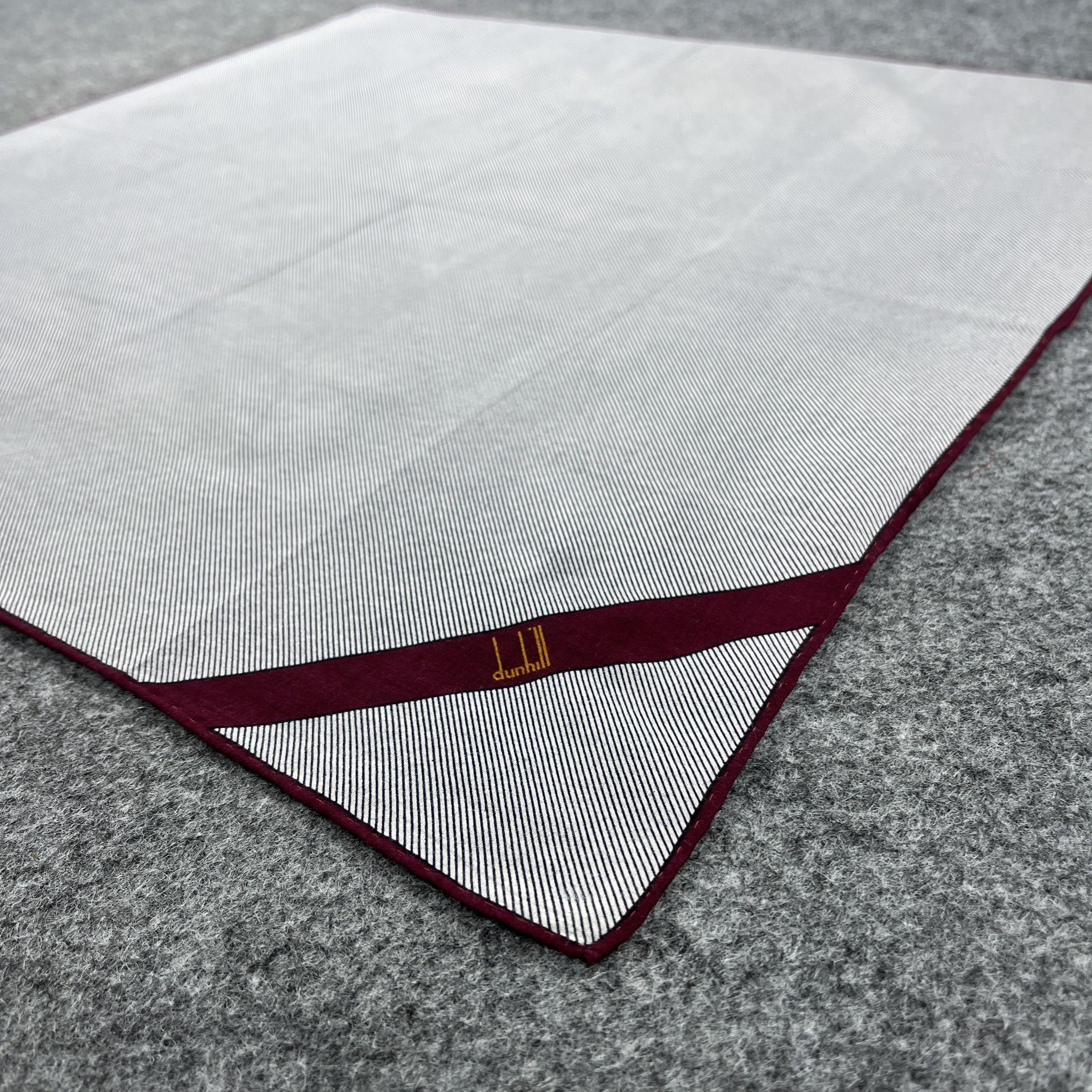 Alfred Dunhill Alfred Dunhill Handkerchief / Bandana / Neckerchief B1028 Size ONE SIZE - 5 Thumbnail