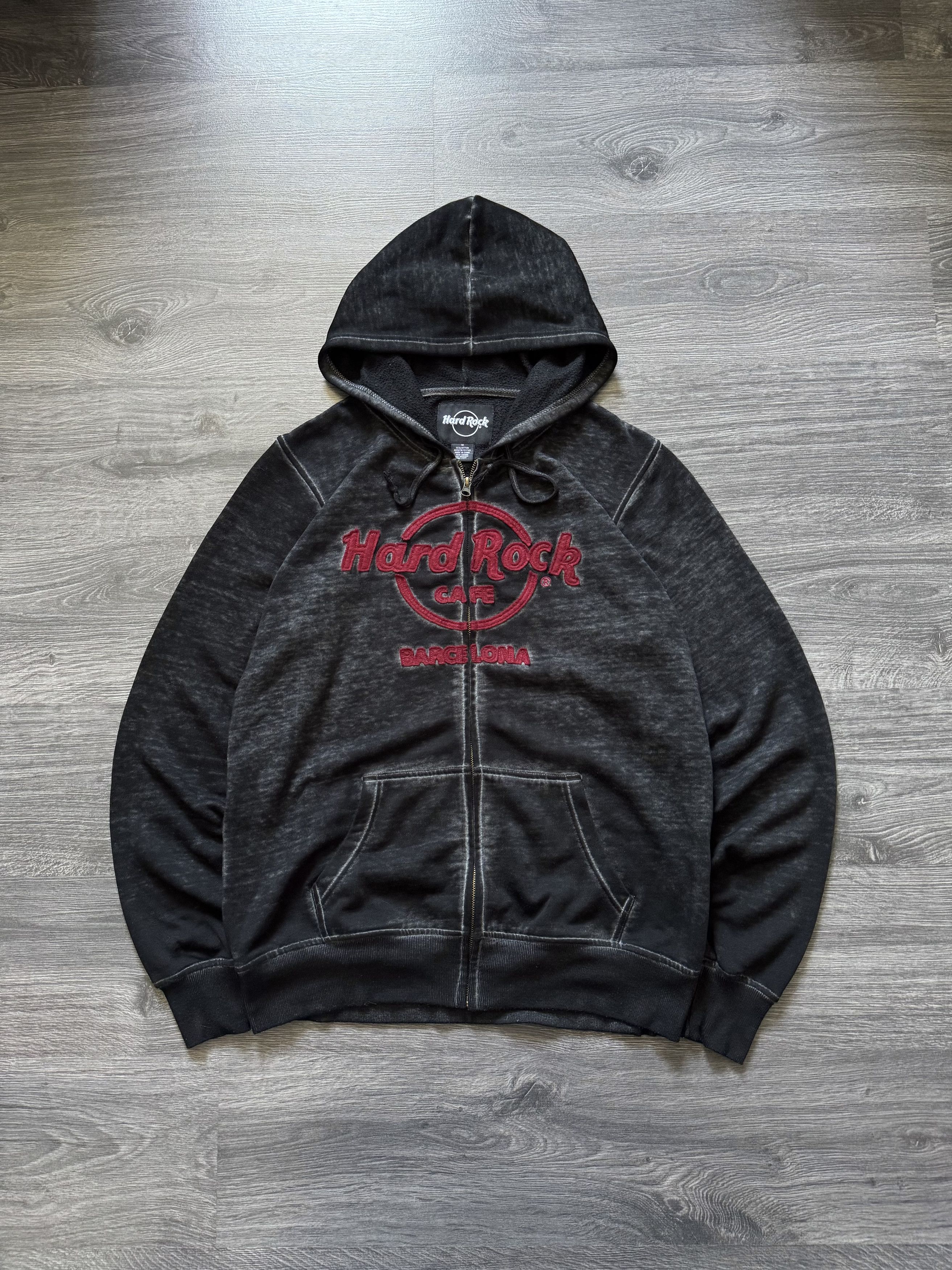 Hard Rock Cafe × Vintage HARD ROCK CAFE VINTAGE ZIP HOODIE
