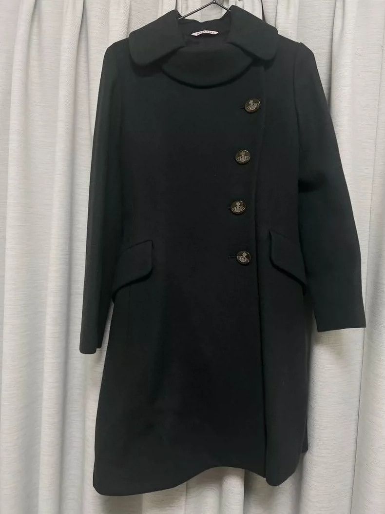 Vivienne Westwood Vivienne Westwood size1 Saturn wears a dark green coat Size M / US 6-8 / IT 42-44 - 2 Thumbnail