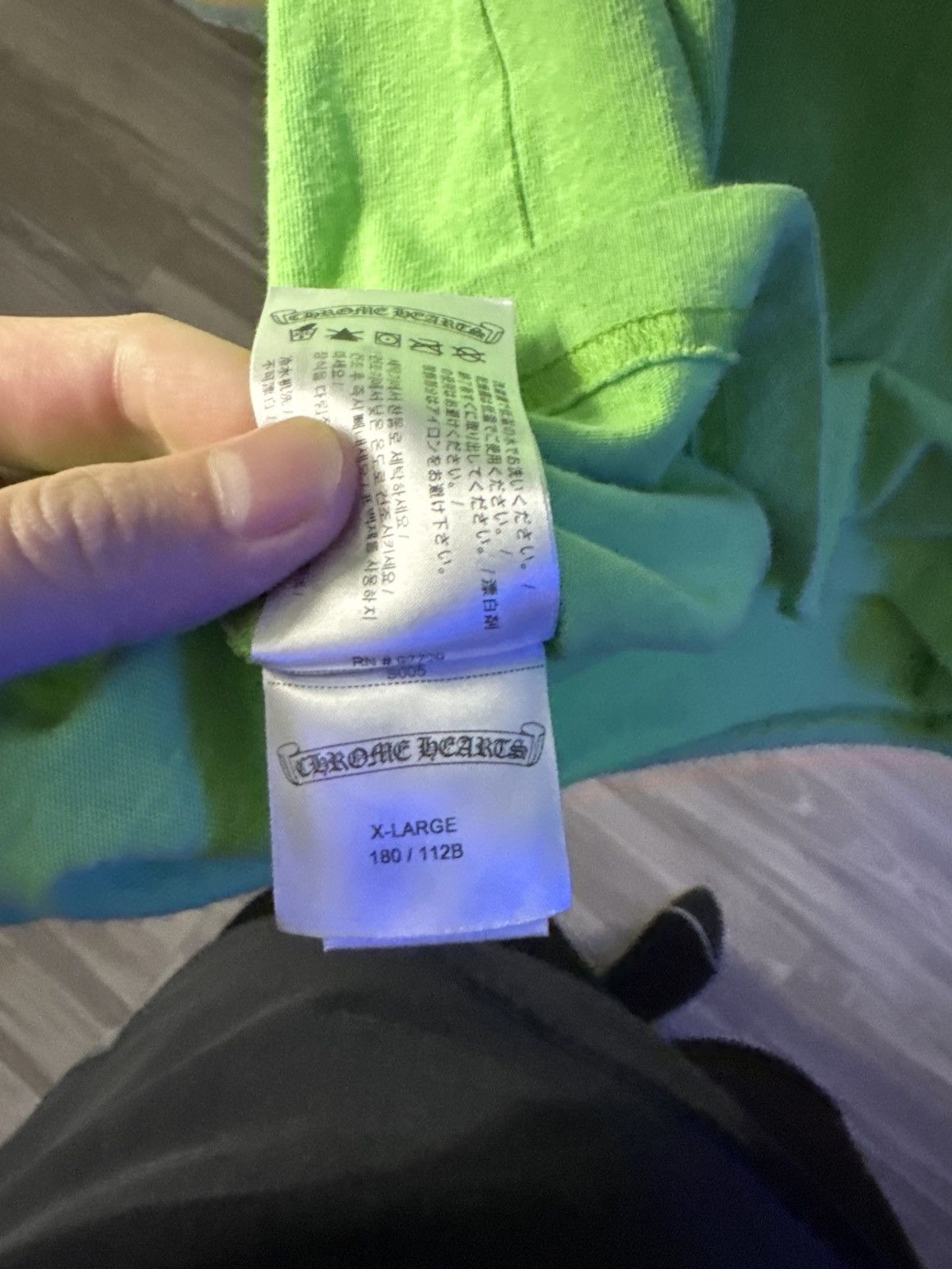 Chrome Hearts Chrome Hearts Green Matty Boy Sex Records Size US XL / EU 56 / 4 - 3 Thumbnail