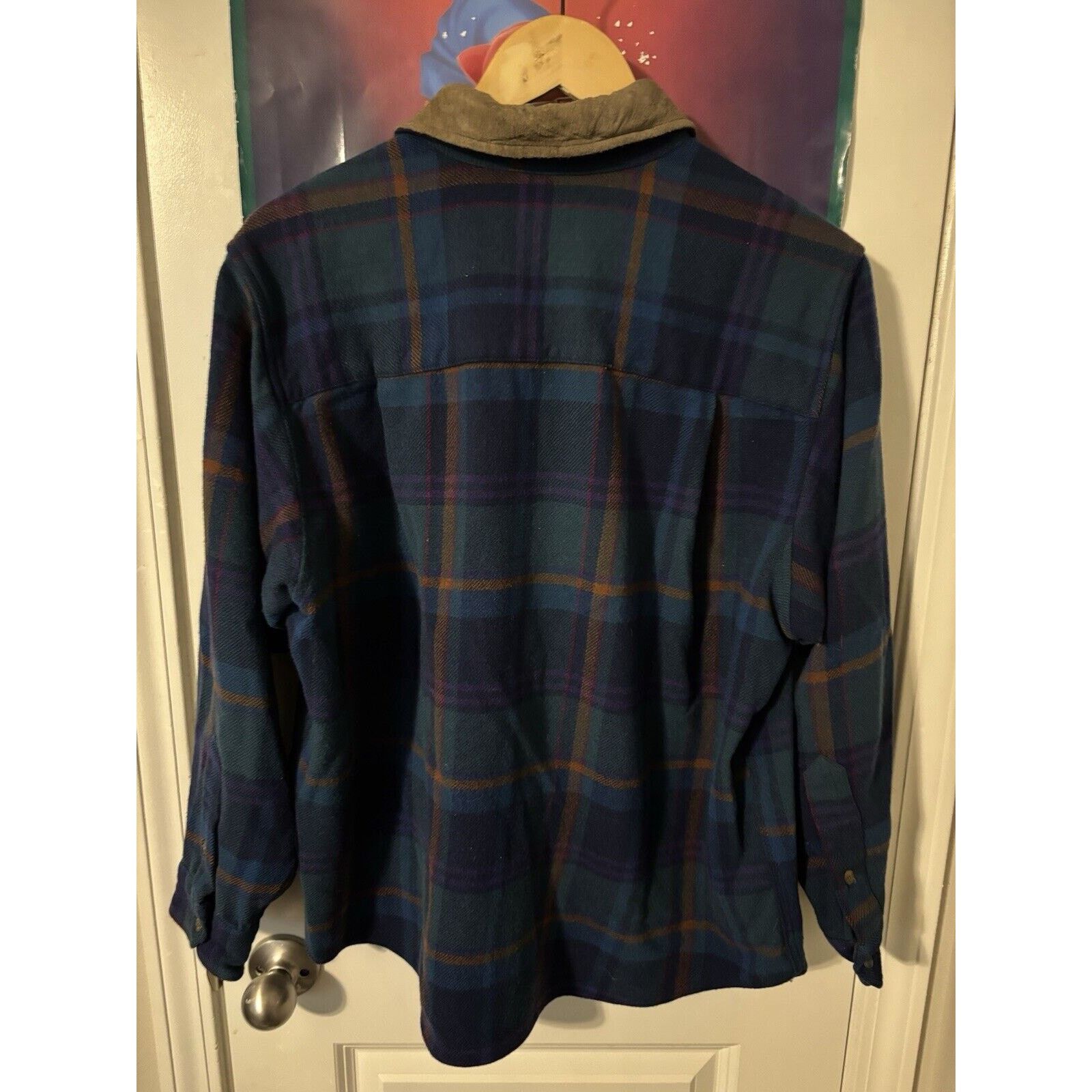 Pendleton vintage Plaid 90d Men’s Made In USA pendleton button up Sz L Size US L / EU 52-54 / 3 - 2 Thumbnail