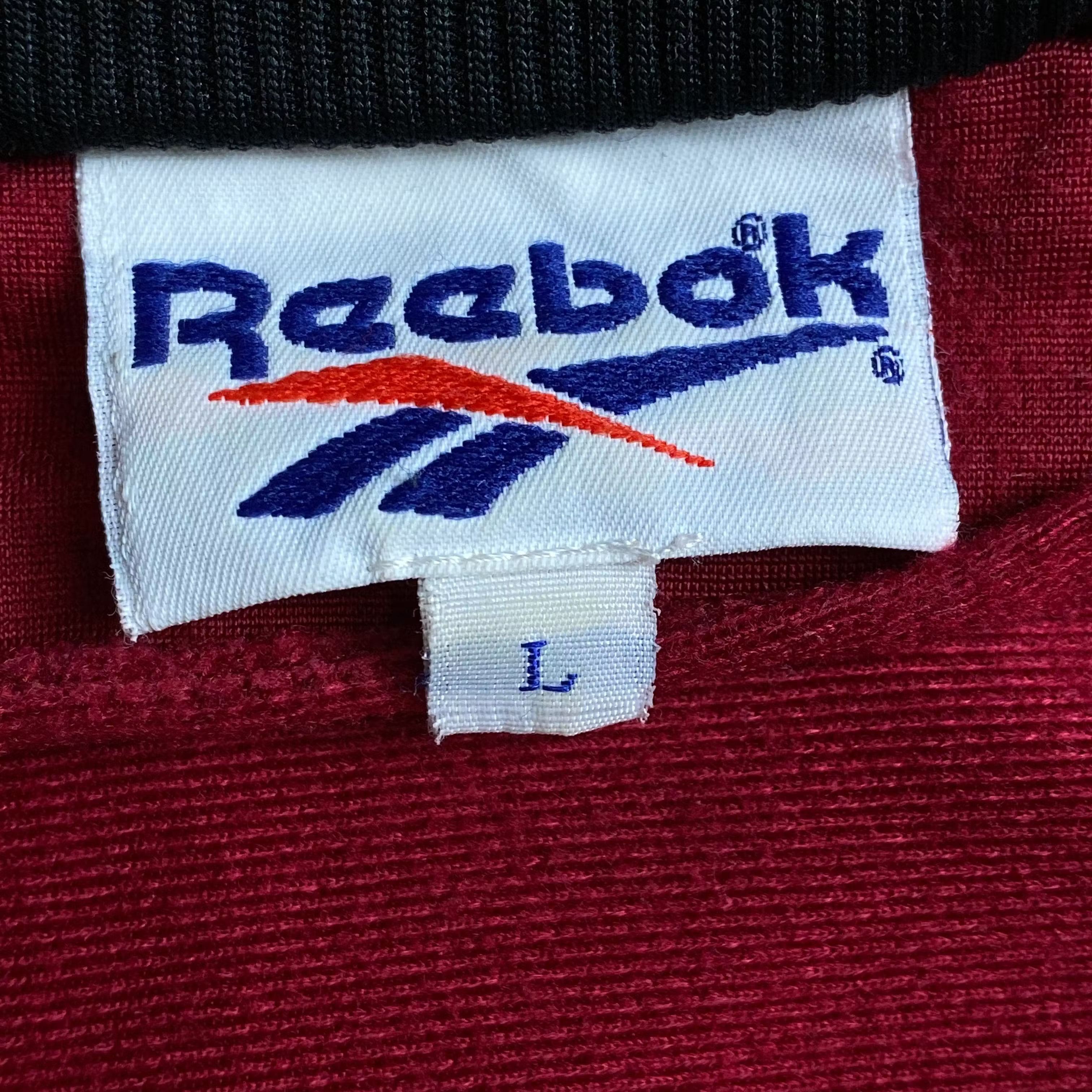 Reebok × Vintage Mens Bomber Jacket Reebok Vintage Size L Size US L / EU 52-54 / 3 - 4 Thumbnail
