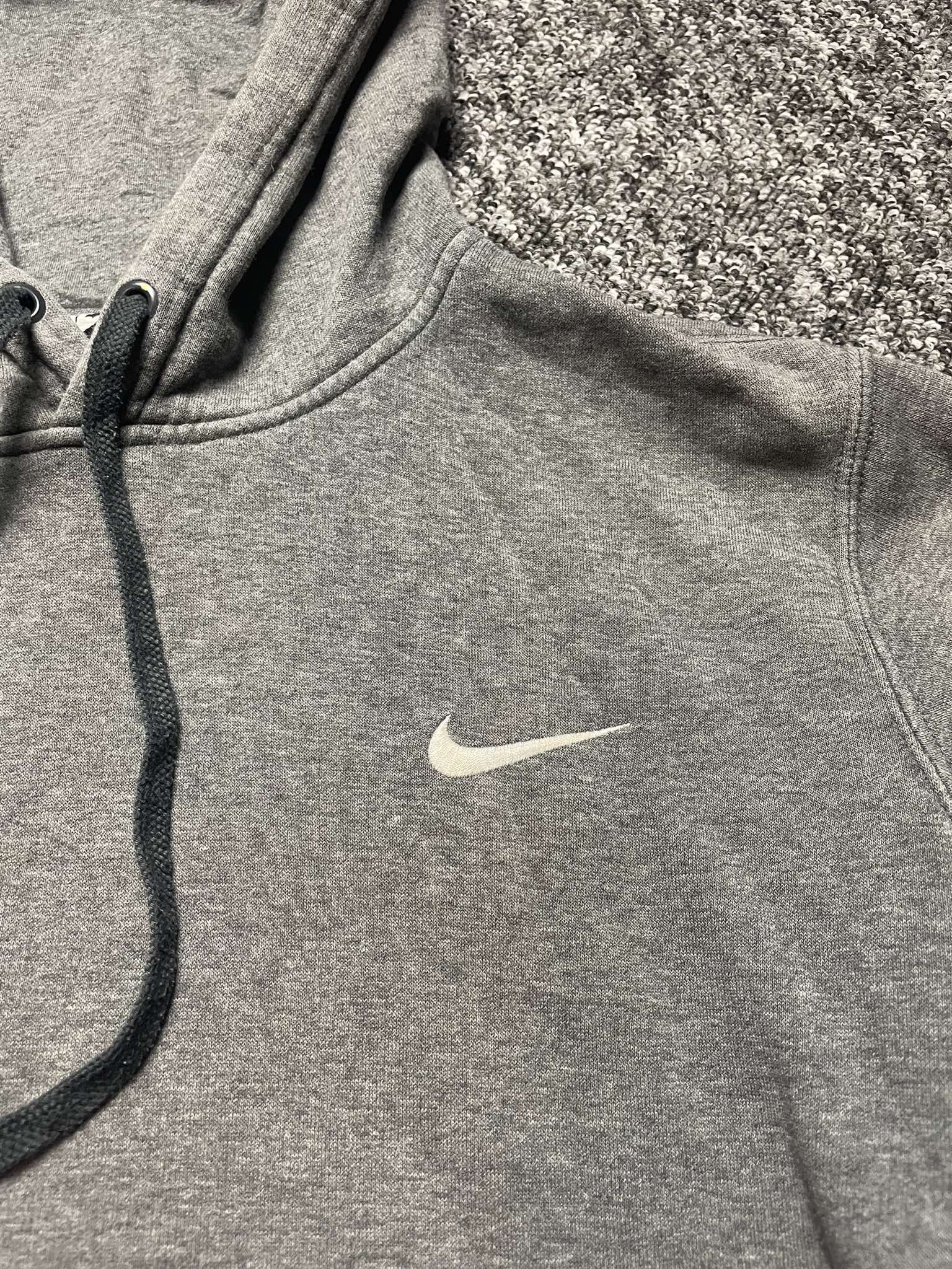 Nike × Vintage Sweatshirt hoodie basic boxy Nike solo swoosh logo retro Size US M / EU 48-50 / 2 - 3 Thumbnail