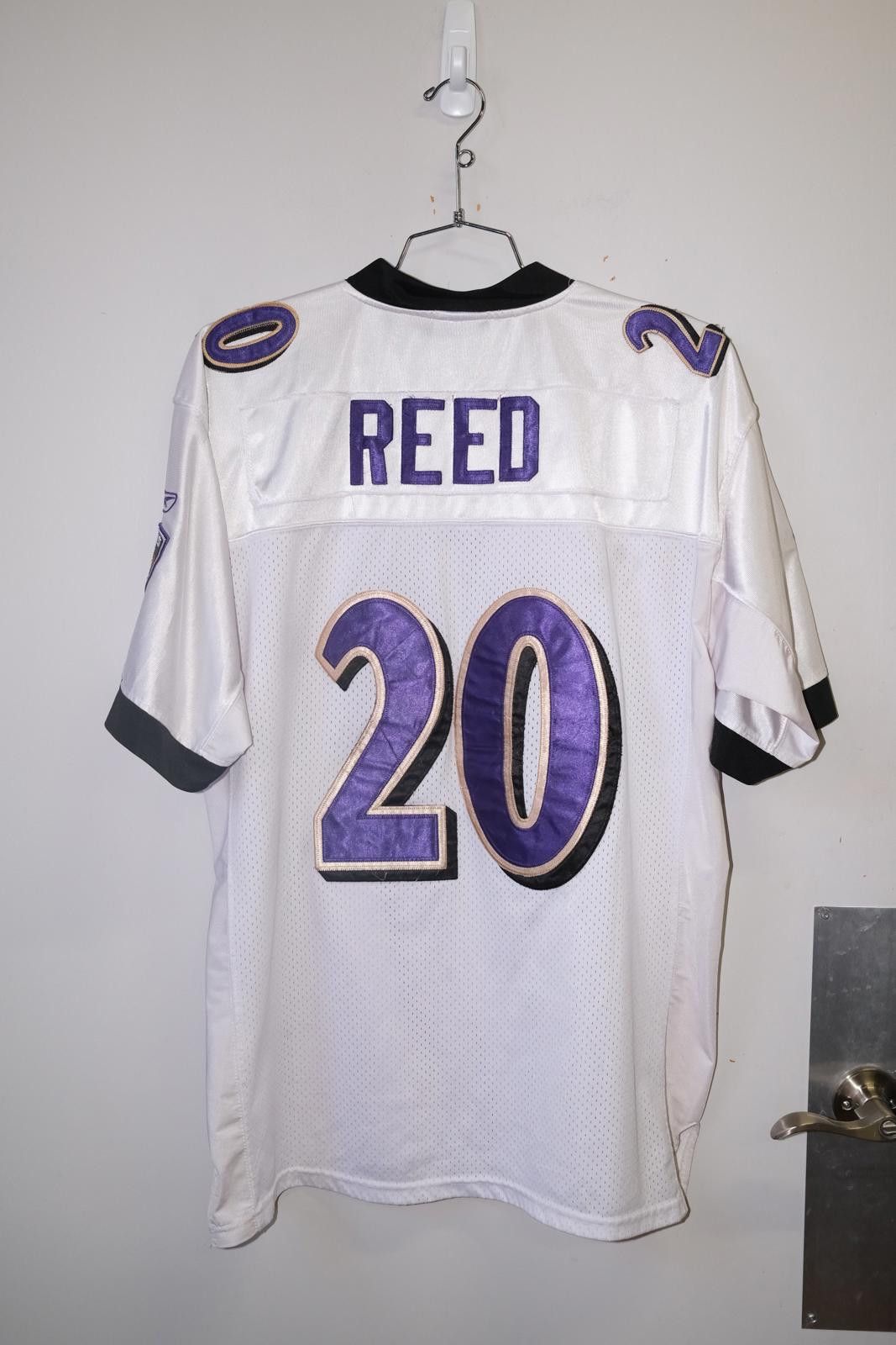 Reebok 02' Reebok Baltimore Ravens Ed Reed #20 Football Jersey Size US XL / EU 56 / 4 - 6 Thumbnail