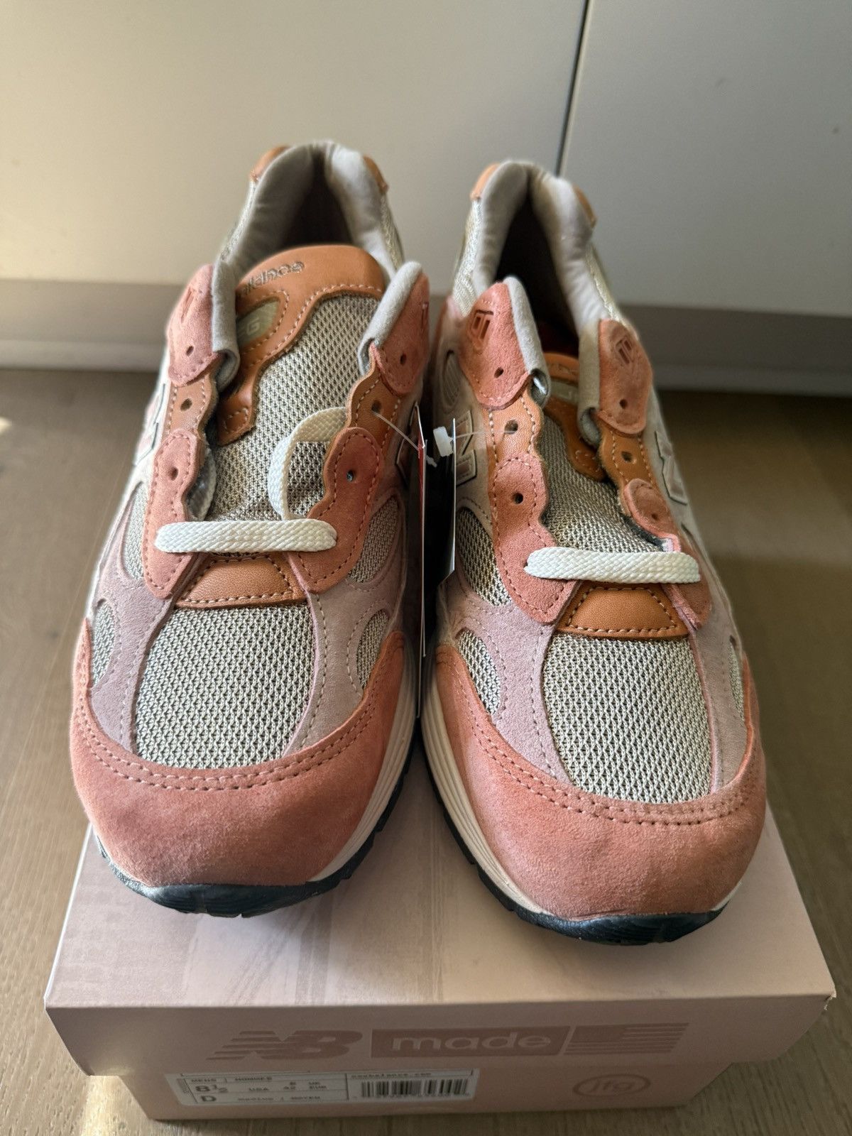 Joe Freshgoods × New Balance New Balance Joe Freshgoods x 992 Made in USA Aged Well Size US 8.5 / EU 41-42 - 2 Thumbnail