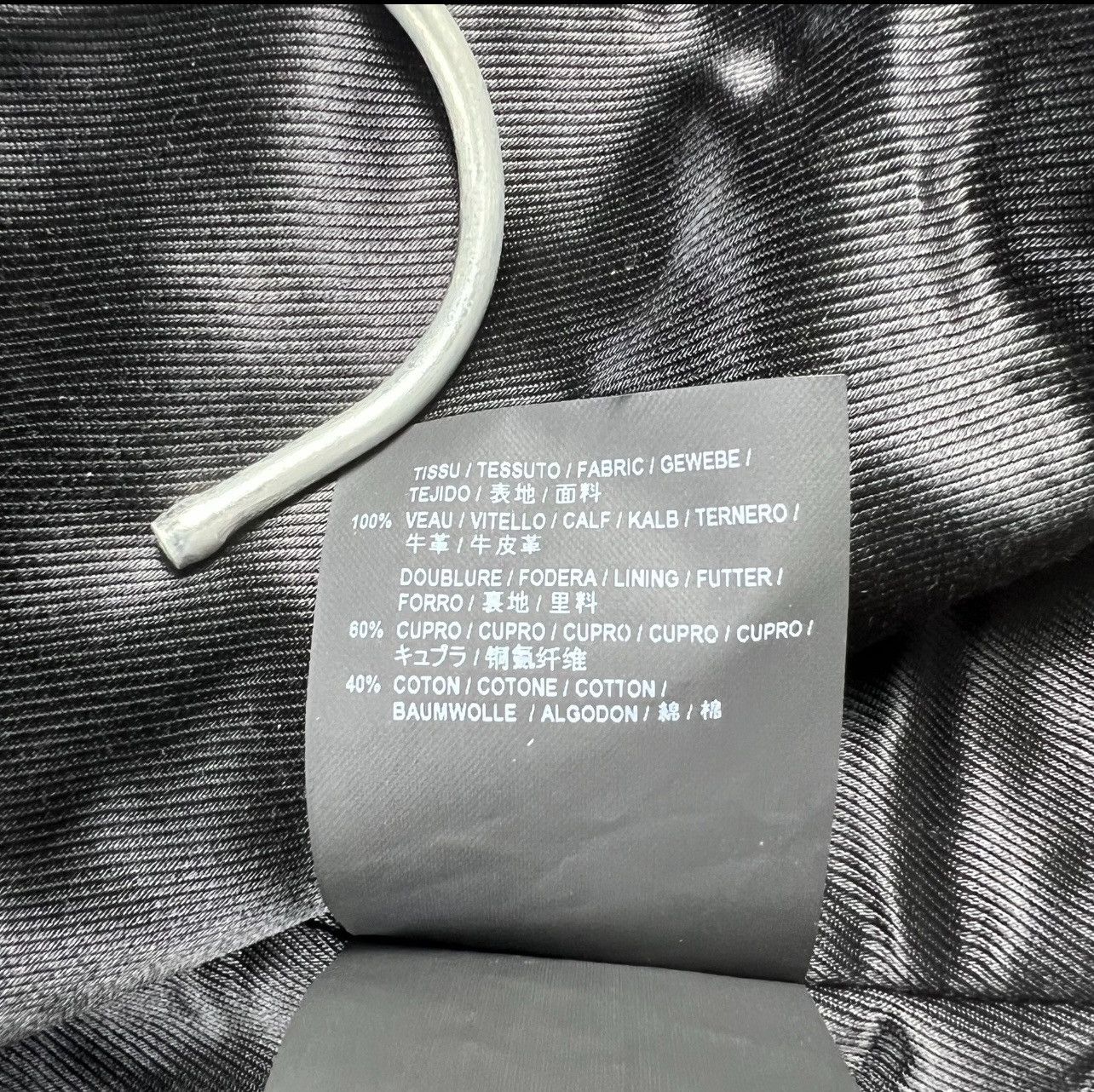 Saint Laurent Paris RARE Authentic Saint Laurent slp17fwL01 Biker Leather Jacket Size US M / EU 48-50 / 2 - 7 Thumbnail