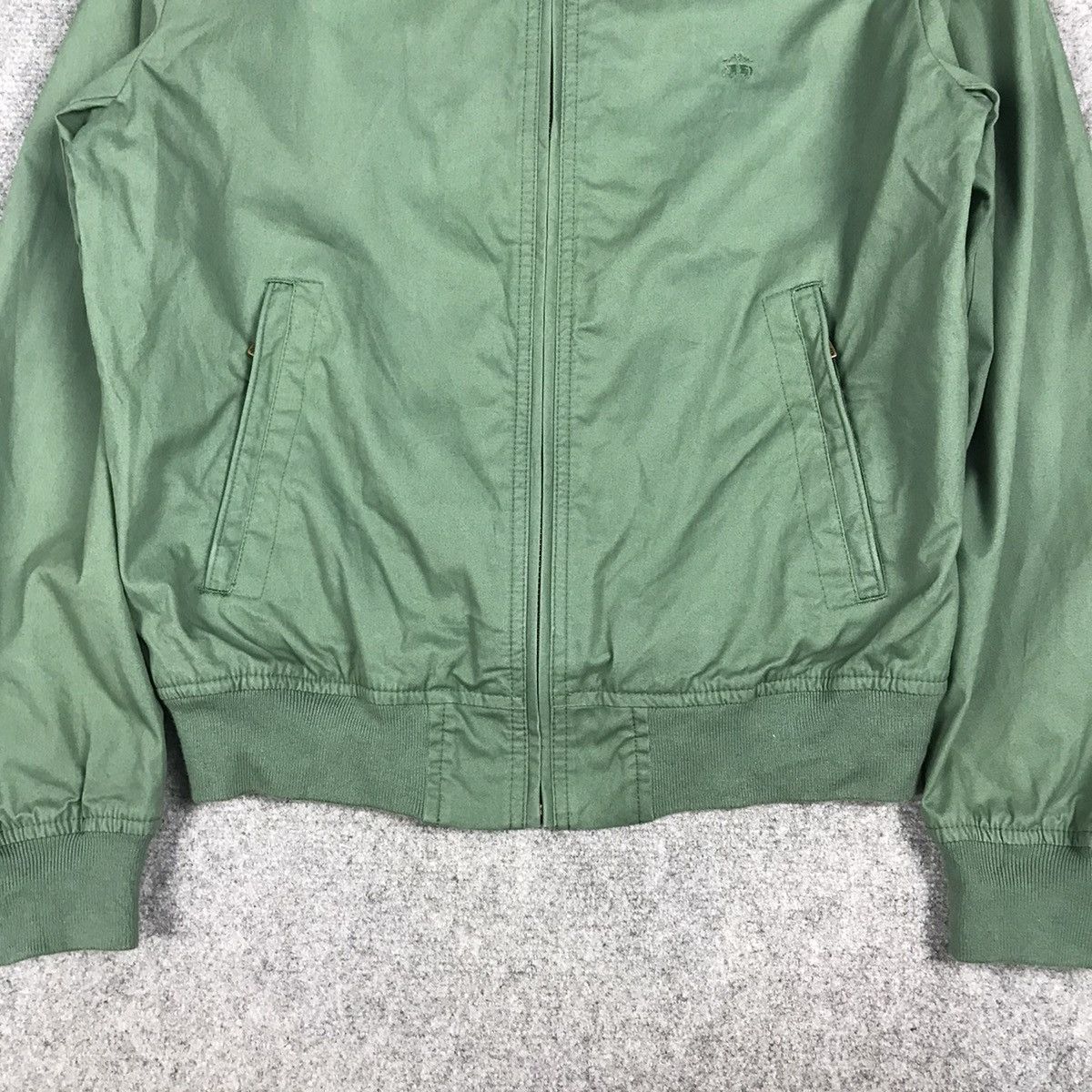 Brooks Brothers BROOKS BROTHERS GREEN ZIPPER JACKET Size US S / EU 44-46 / 1 - 3 Thumbnail