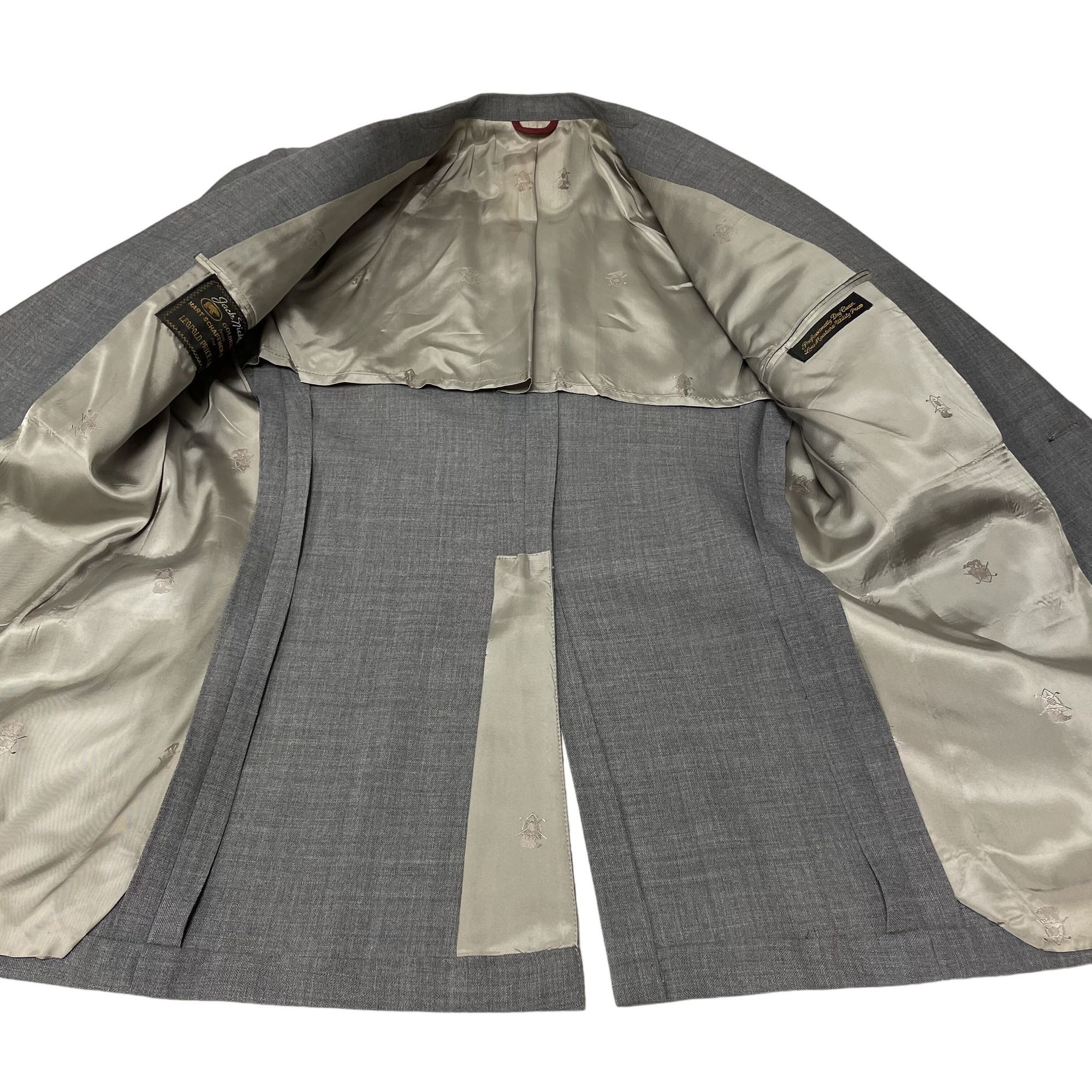 Golden Bear Vtg Jack Nicklaus Gray Sport Coat GOLDEN BEAR Jacket Size 38L - 10 Thumbnail