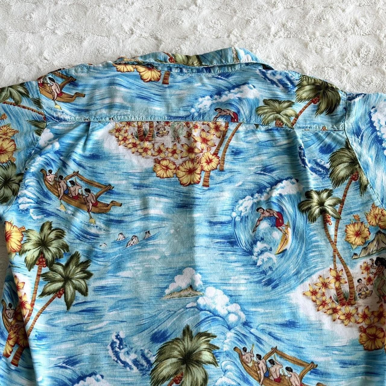 Ocean Current Vintage Ocean Current Hawaiian Shirt Mens M Hula Girl Rayon Size US M / EU 48-50 / 2 - 5 Thumbnail