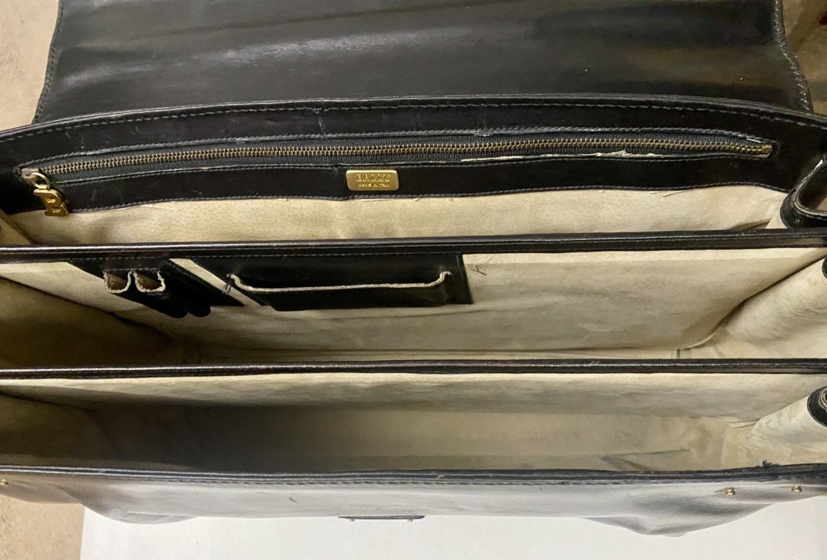 Bally Bally of Switzerland Presidential Black Leather Briefcase Size ONE SIZE - 9 Thumbnail