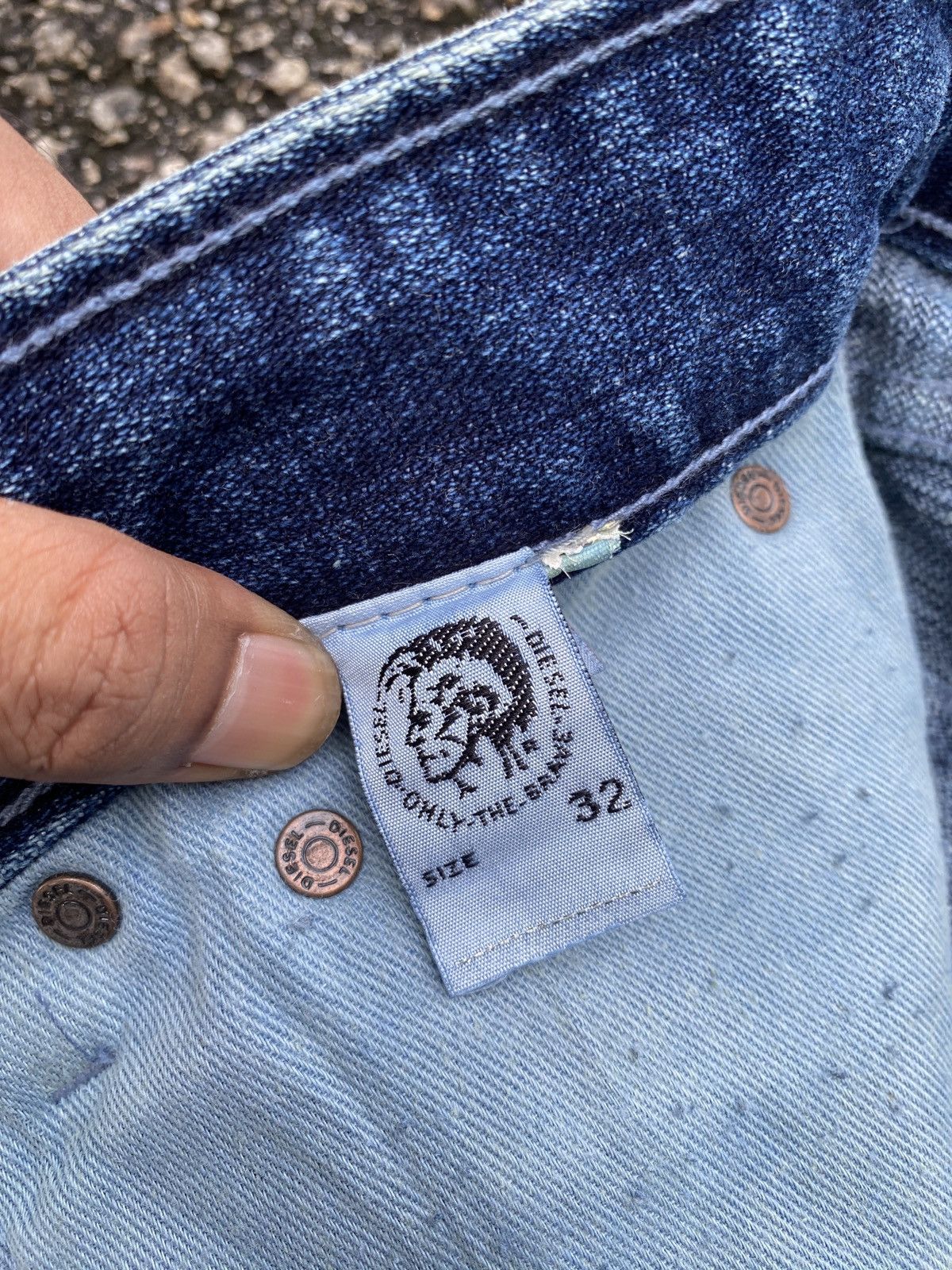 Diesel × Japanese Brand × Tornado Mart 1990s - Vintage Diesel Astronomy Design Flare Denim Size US 32 / EU 48 - 18 Thumbnail