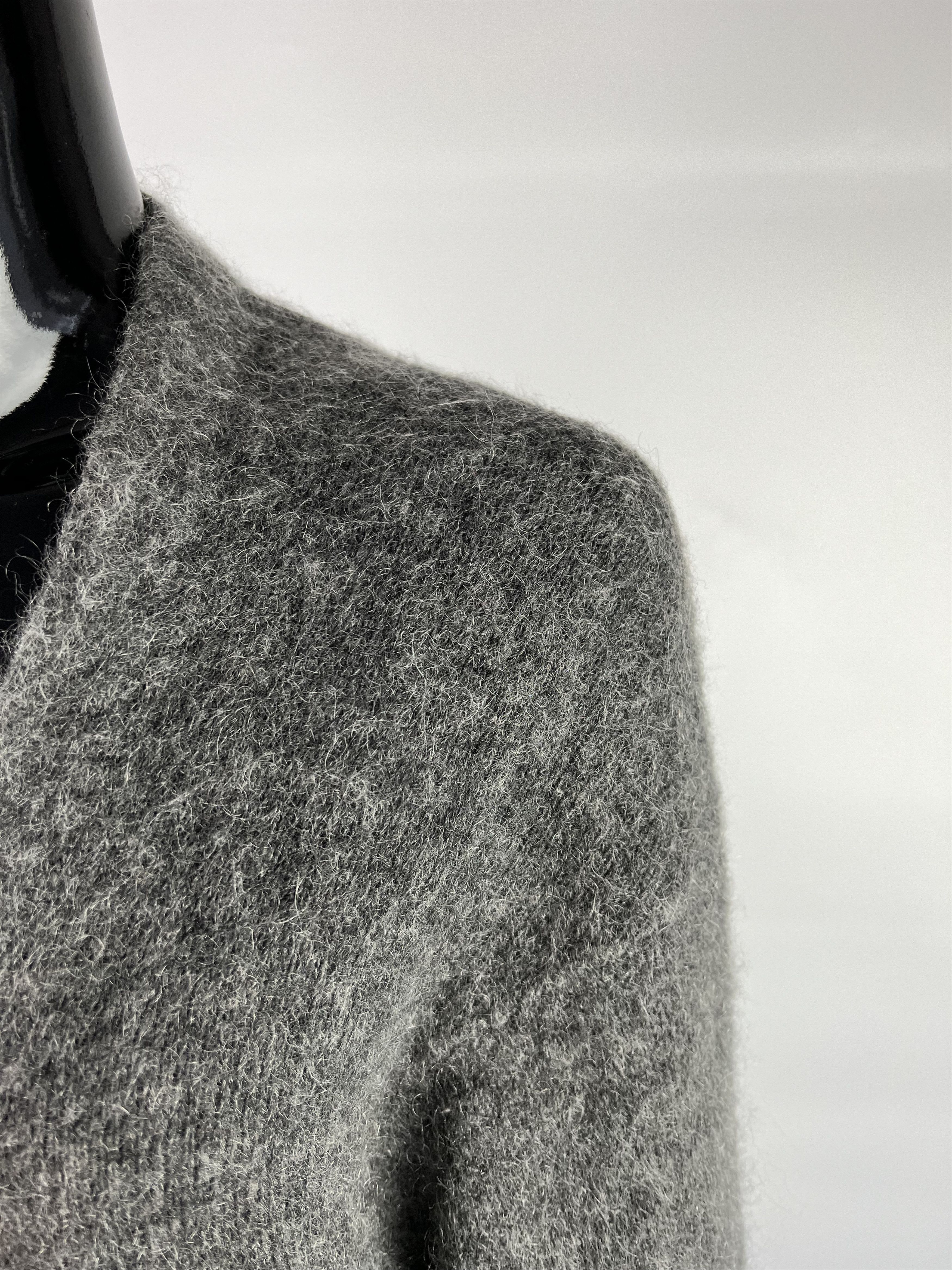 Acne Studios Acne Studios Raya Short Paw 14 Kid Mohair Cardigan Size S / US 4 / IT 40 - 6 Thumbnail