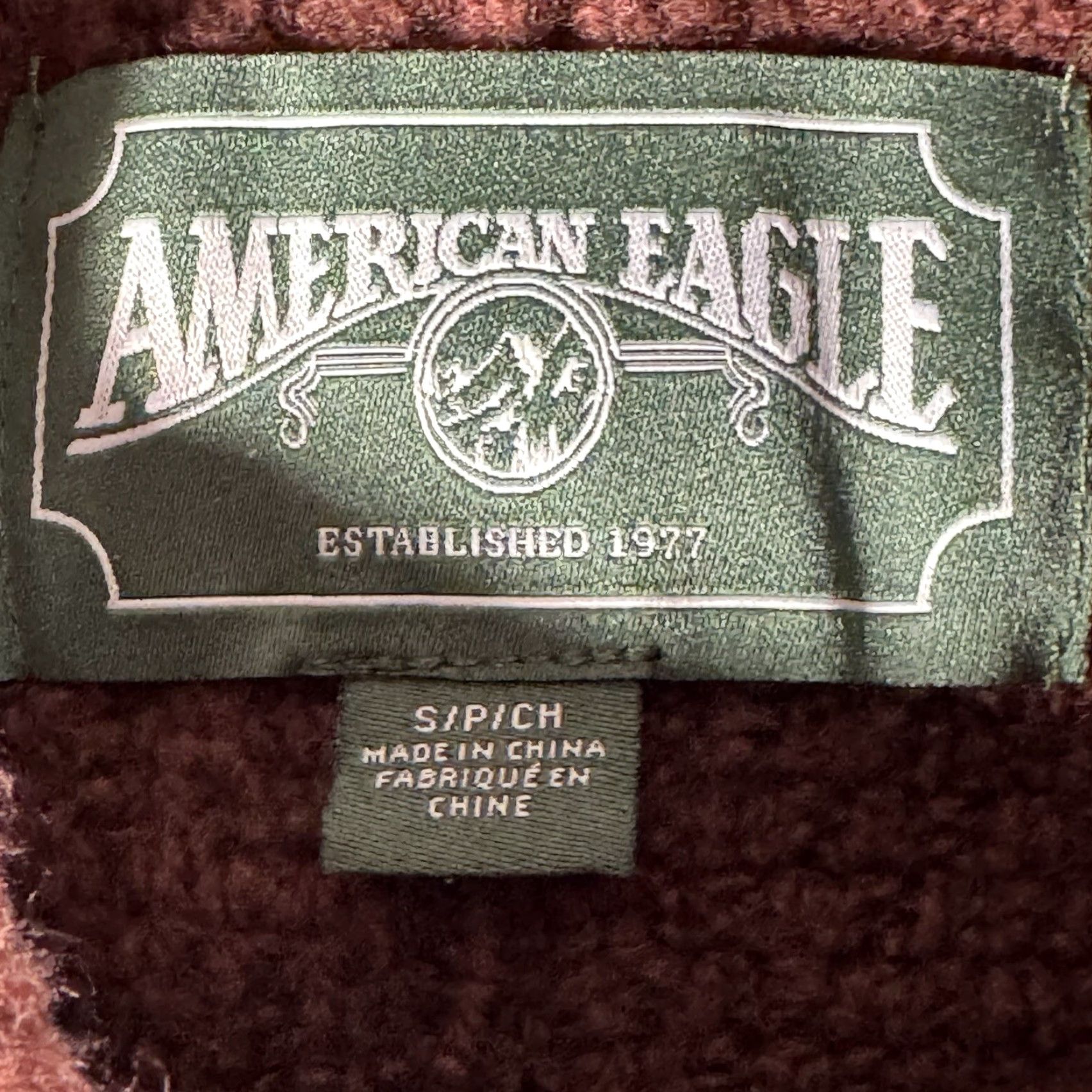 American Eagle Outfitters VINTAGE American Eagle Outfitters Sweater Womens Small Patchwork Chunky Knit Soft Comfy Mock Neck Bohemian Classic Hippie Shirt Womens Size S Brown Size S / US 4 / IT 40 - 6 Thumbnail