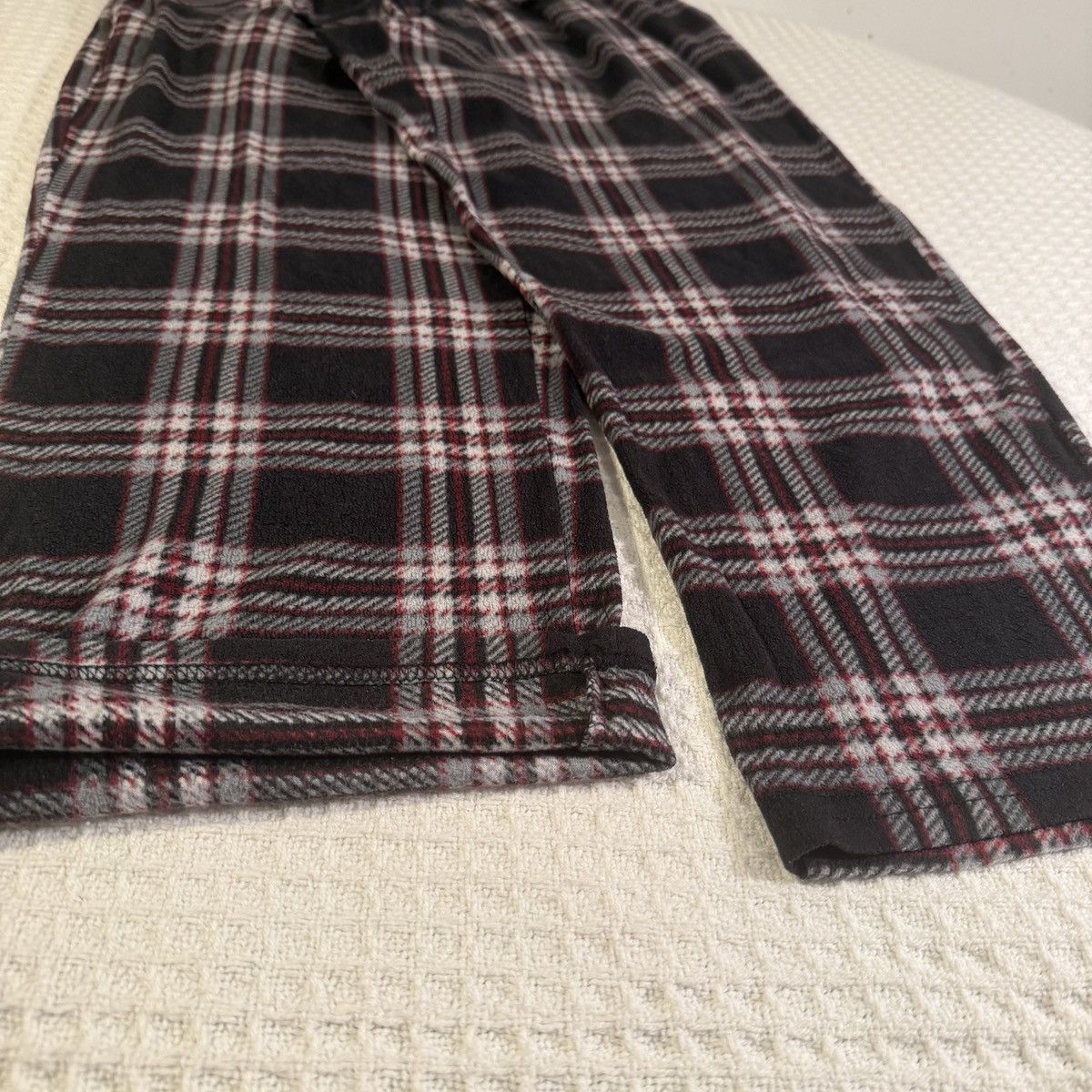 Other Plaid Fleece Lounge Pajama Pants – Relaxed Fit Size 28" / US 6 / IT 42 - 2 Thumbnail