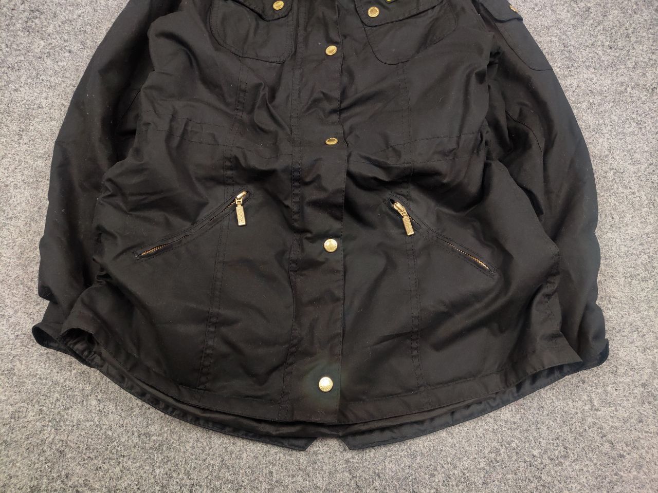 Barbour Barbour International flywheel Parka Waxed Coat Fur Jacket Size M / US 6-8 / IT 42-44 - 4 Thumbnail