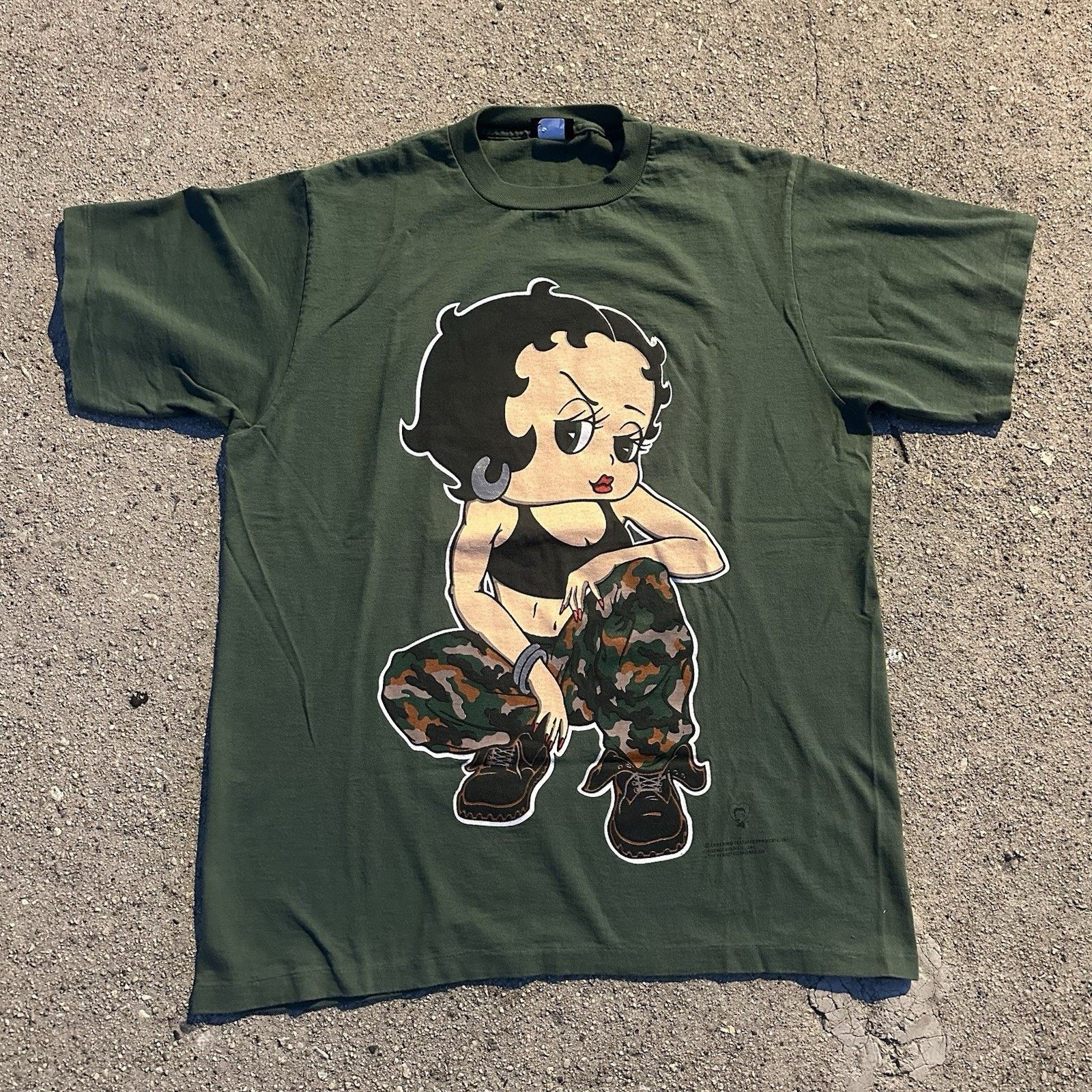 Vintage Vintage 1992 Changes Betty Boop Girls Rule T-Shirt Size US L / EU 52-54 / 3 - 1 Thumbnail