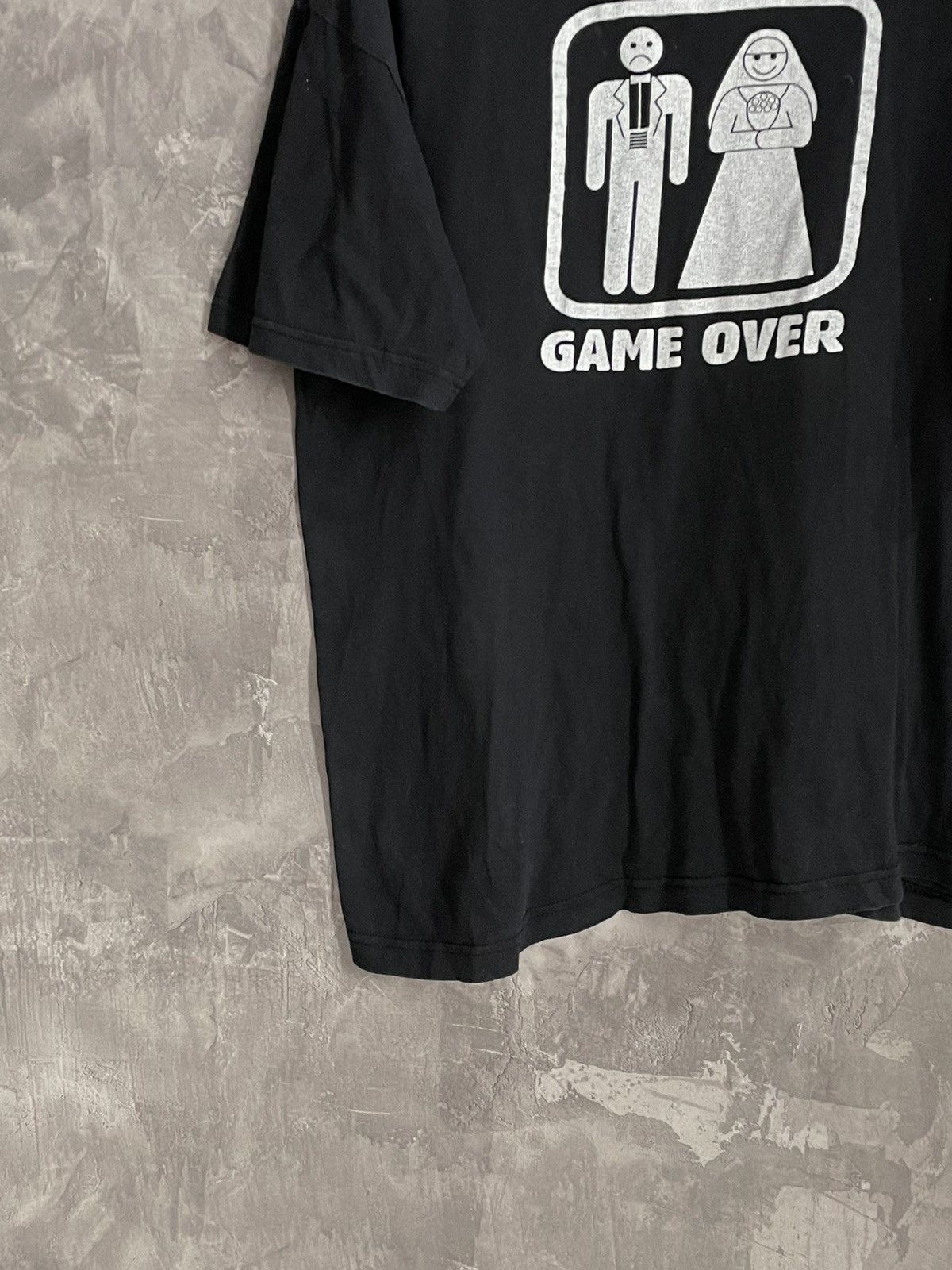 Band Tees Vintage Game Over Merriage T Shirt Humor Y2K 90s Size US L / EU 52-54 / 3 - 5 Thumbnail