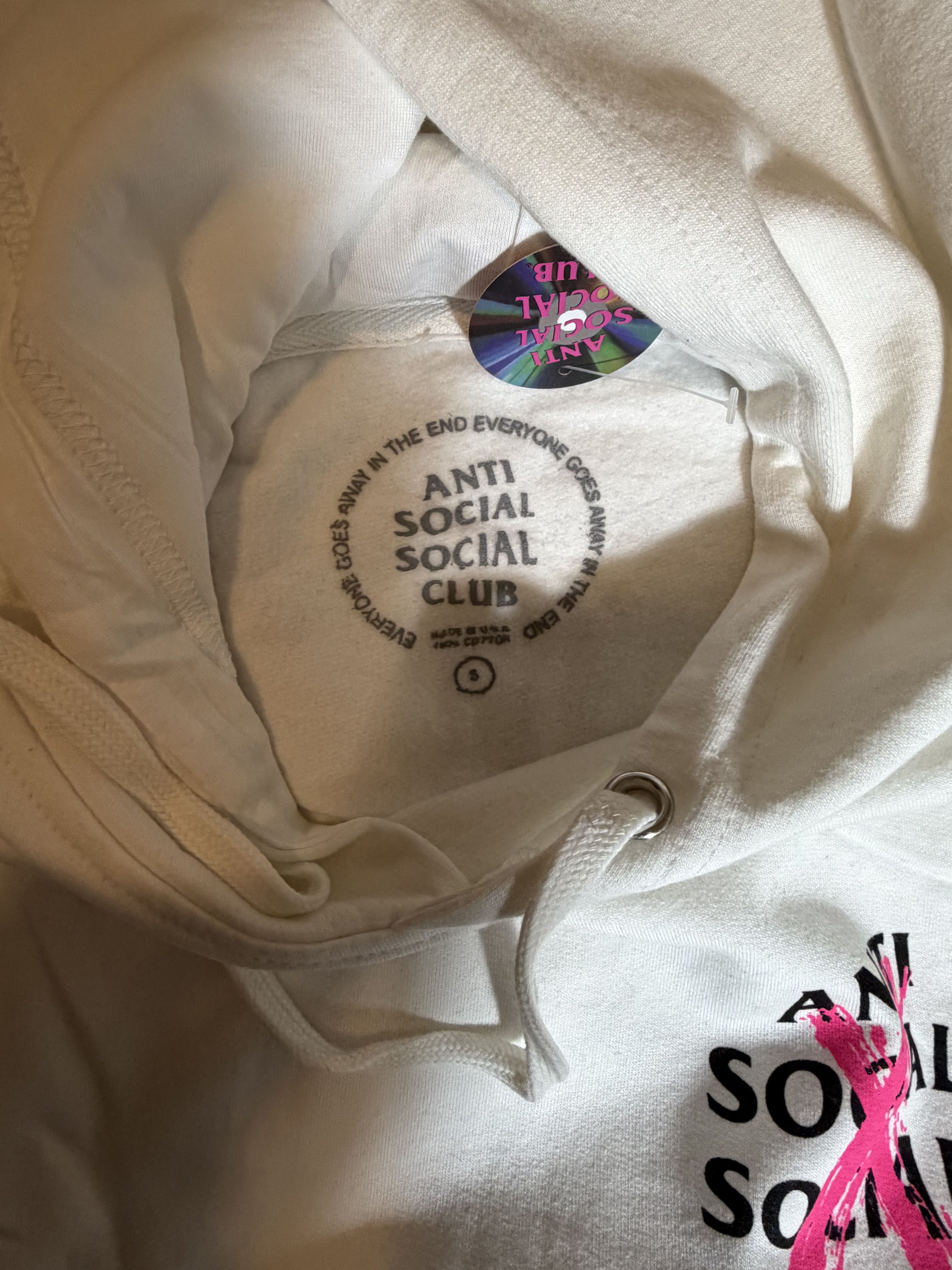 Anti Social Social Club Anti Social Social Club Cancelled Hoodie Size US S / EU 44-46 / 1 - 3 Thumbnail
