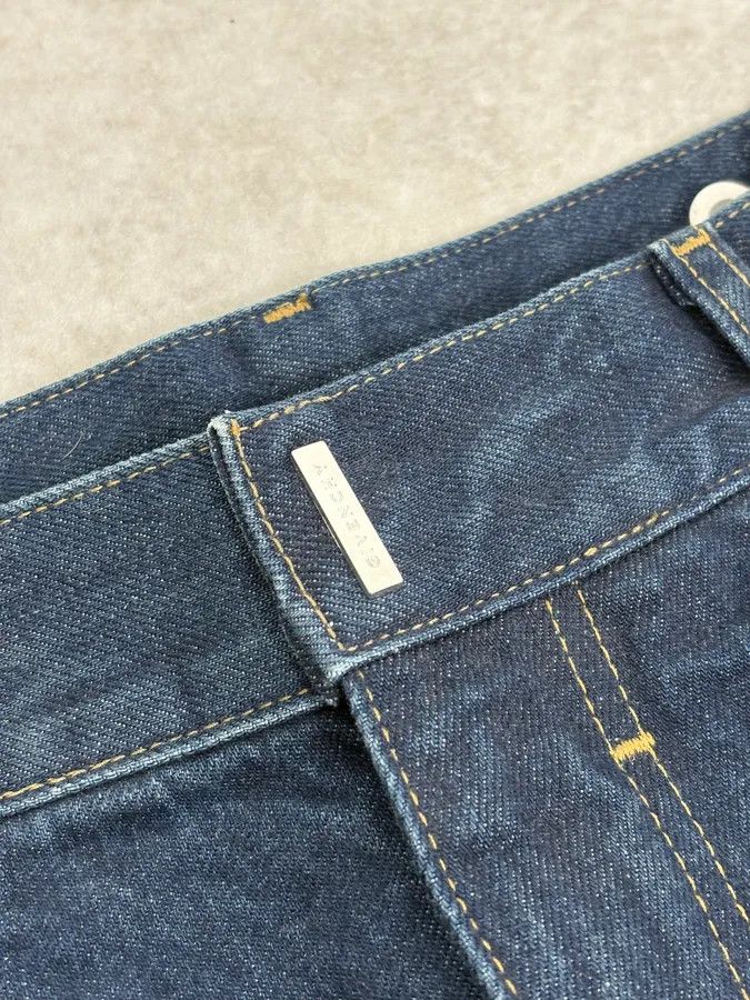 Givenchy SS2024 Givenchy 4G Cargo Denim Brut Carpenter Jeans Size US 34 / EU 50 - 9 Thumbnail