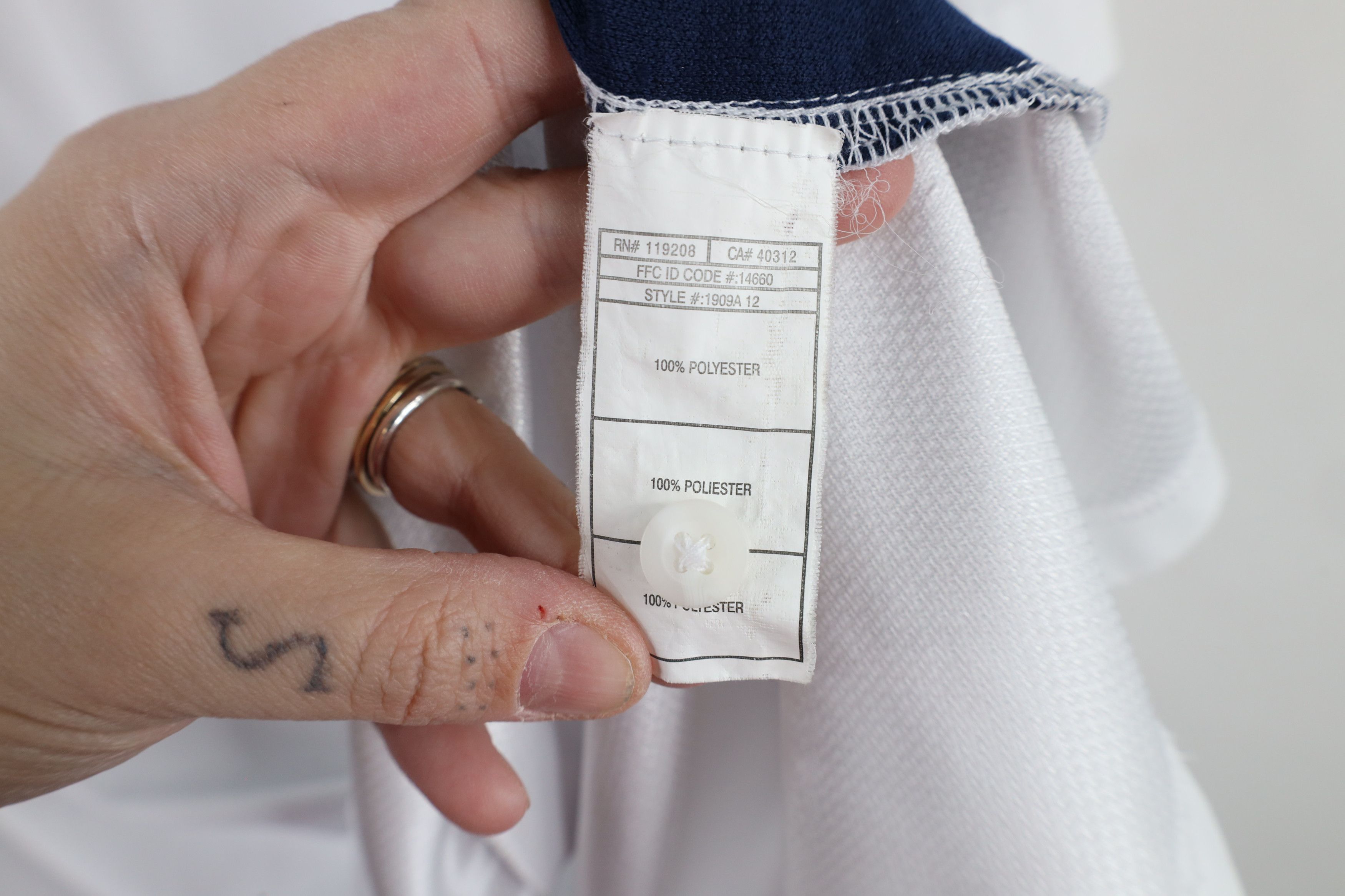 Adidas × Vintage Adidas Notre Dame Football 2013 National Championship Polo Size US L / EU 52-54 / 3 - 12 Thumbnail