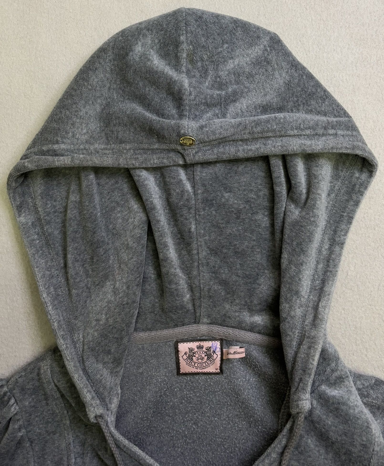 Juicy Couture Juicy Couture Velour Hoodie Zip Up Size M Size M / US 6-8 / IT 42-44 - 15 Thumbnail