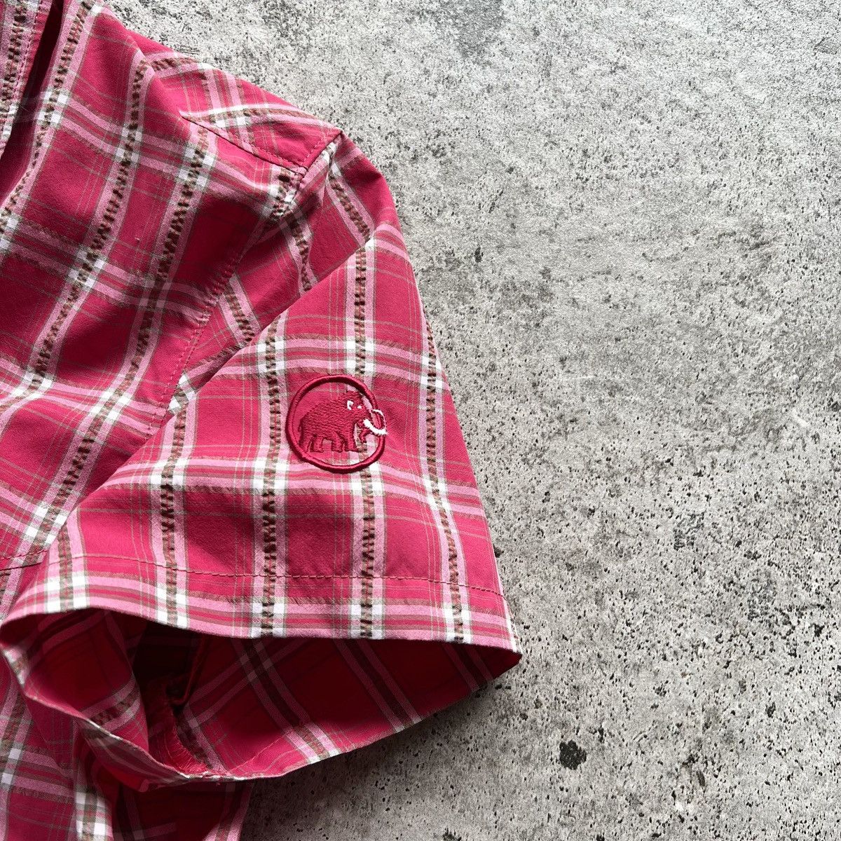 Mammut Mammut Wmns Pink White Checkered Button Shirt Casual Outdoor Size L / US 10 / IT 46 - 7 Thumbnail