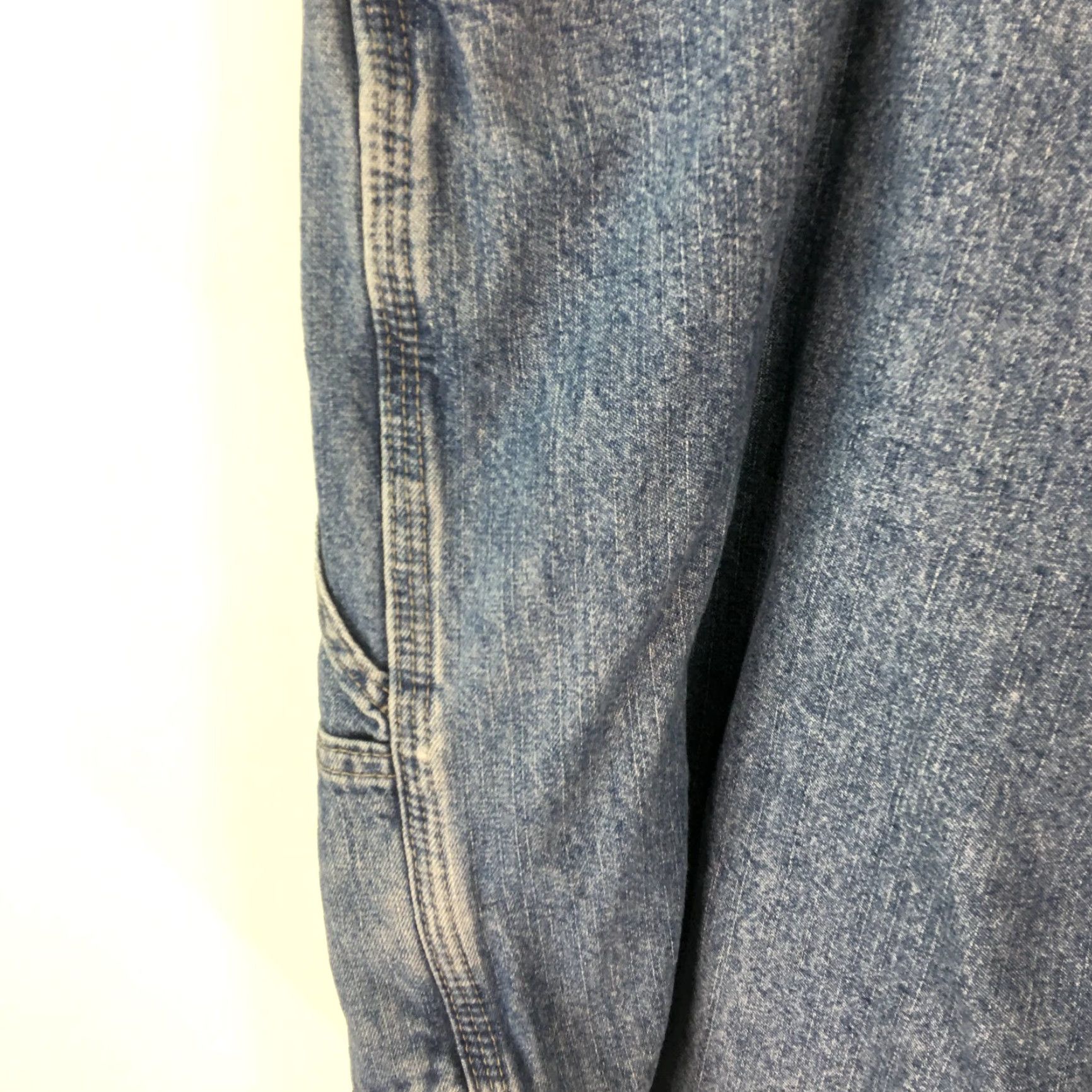 Wrangler Wrangler Mens Shorts Denim Carpenter Relaxed Regular Size 42 Blue 9 Inseam Vintage No 80s 90s Casual Mens Regular Denim Short Size US 42 / EU 58 - 3 Thumbnail
