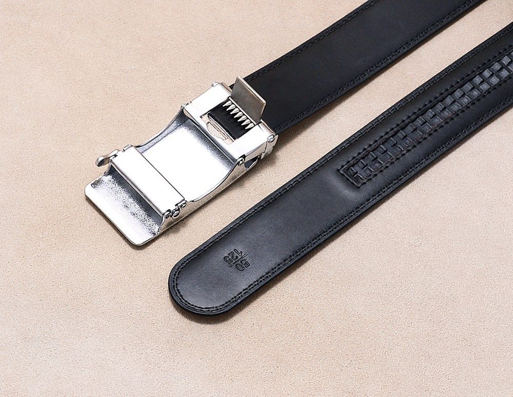 Japanese Brand × Leather Leopard Pattern Leather Automatic Buckle Belt Size ONE SIZE - 5 Thumbnail