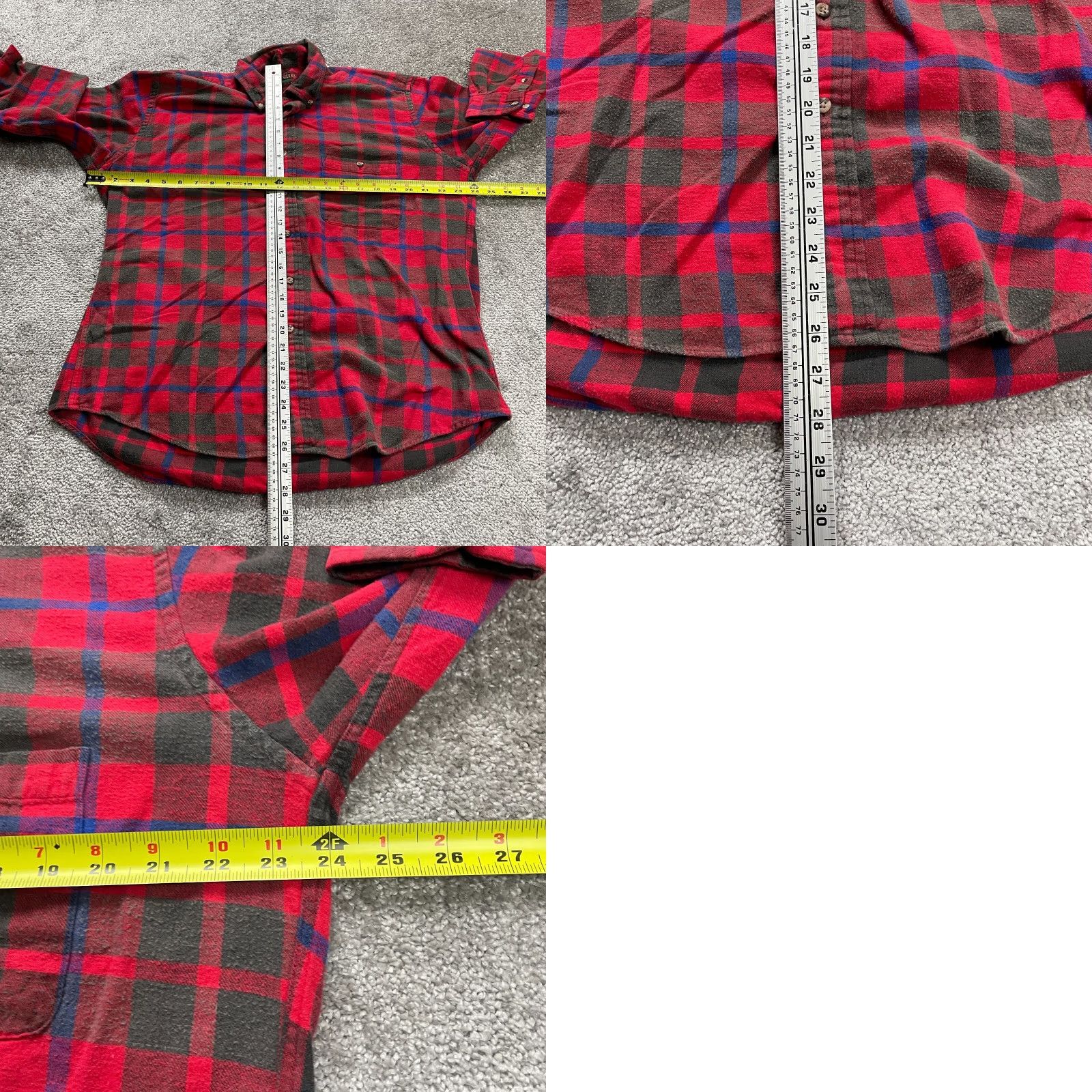 High Sierra High Sierra Shirt Men Large Red Plaid Flannel Button-Down Long Sleeve Casual Top Size US L / EU 52-54 / 3 - 8 Thumbnail