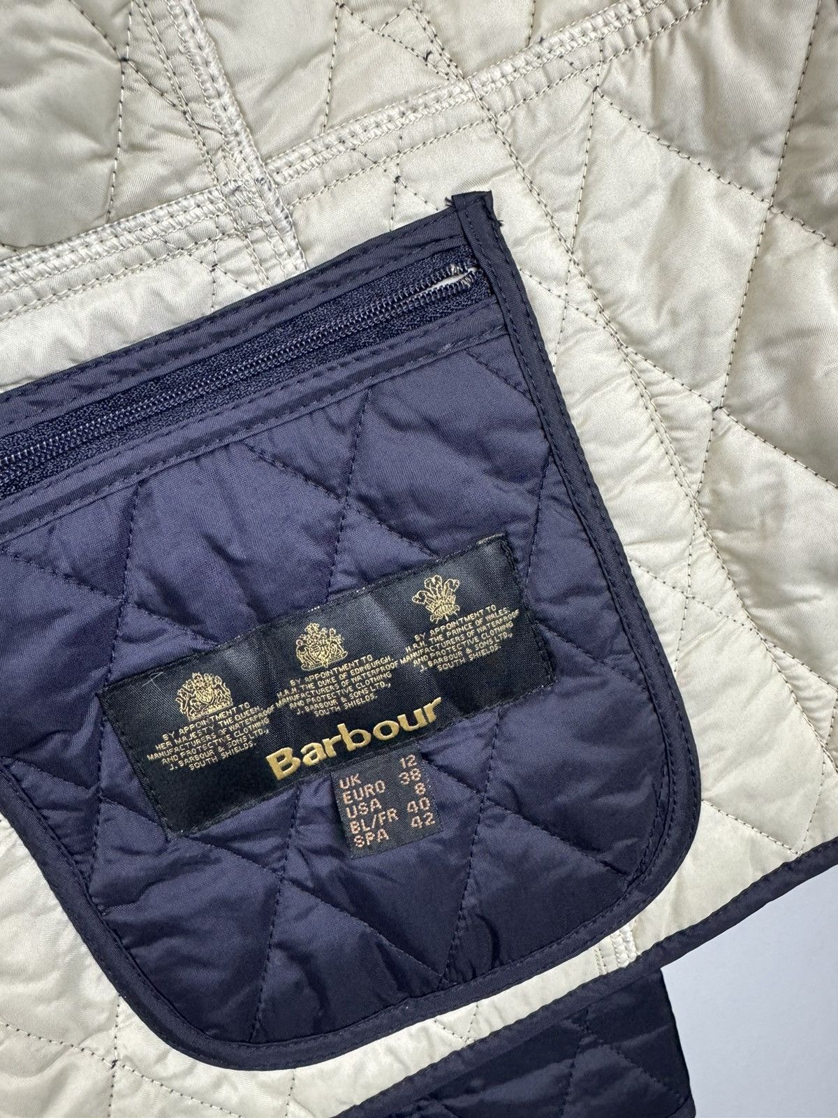 Barbour Vintage Barbour Summer Liddesdale Quilted Jacket Size M / US 6-8 / IT 42-44 - 4 Thumbnail
