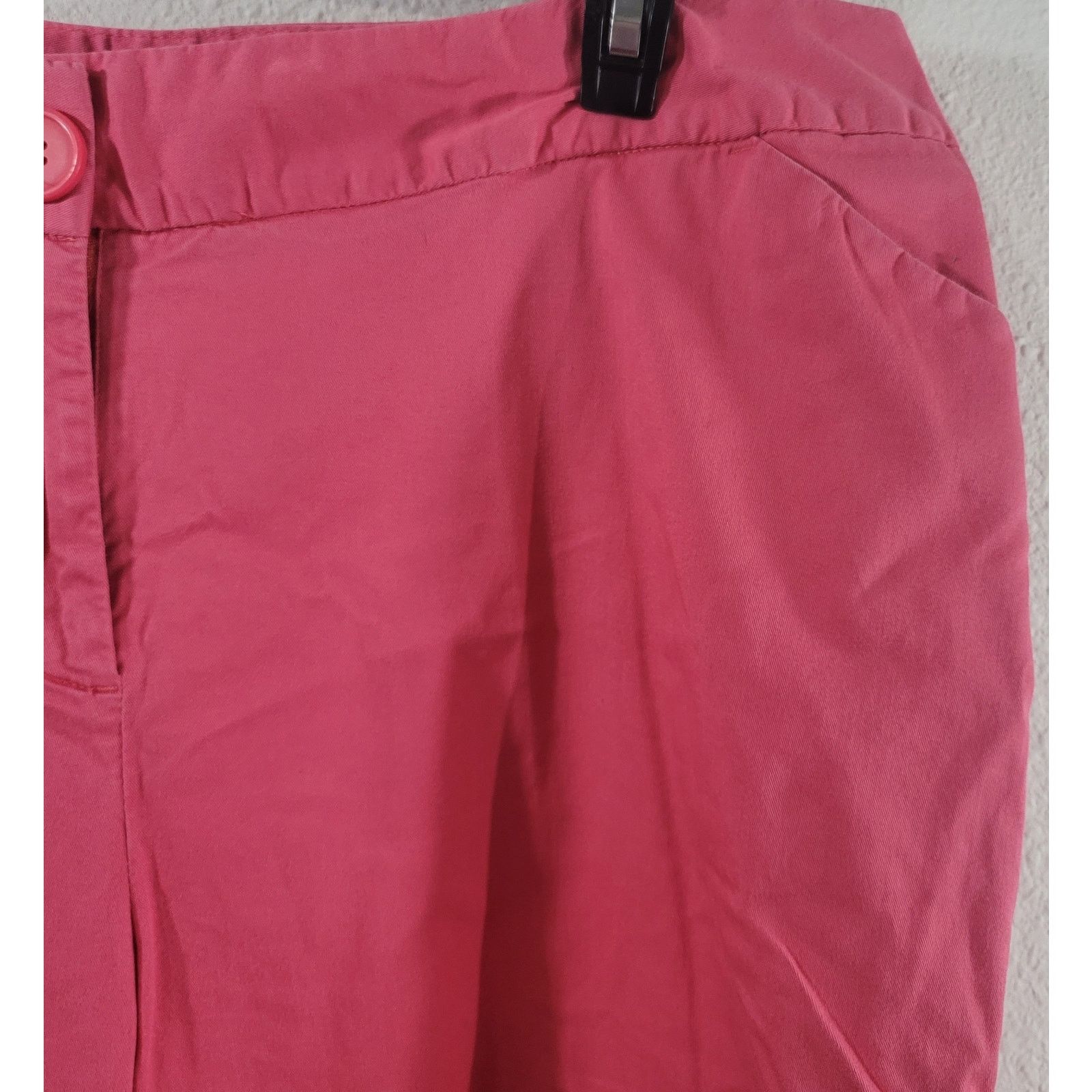 Other Avenue Pink Signature Chino Shorts 16 Slashed Pockets Size 38" / US 16 / IT 52 - 2 Thumbnail