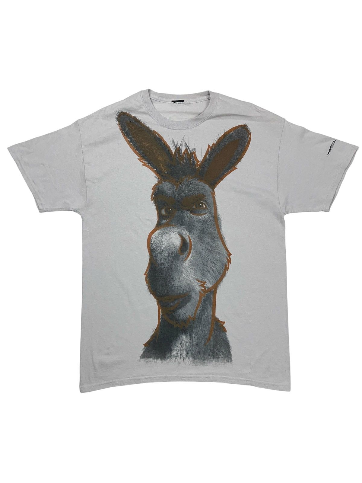 Cartoon Network Vintage 2003 Shrek 4D Donkey T-shirt Universal Studios Size US XL / EU 56 / 4 - 1 Thumbnail