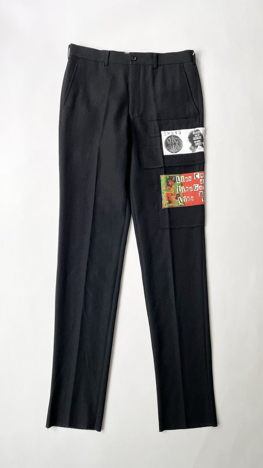 Comme des Garcons A/W 08 ‘Jamie Reed Patch’ Wool Trousers Size US 30 / EU 46 - 16 Thumbnail