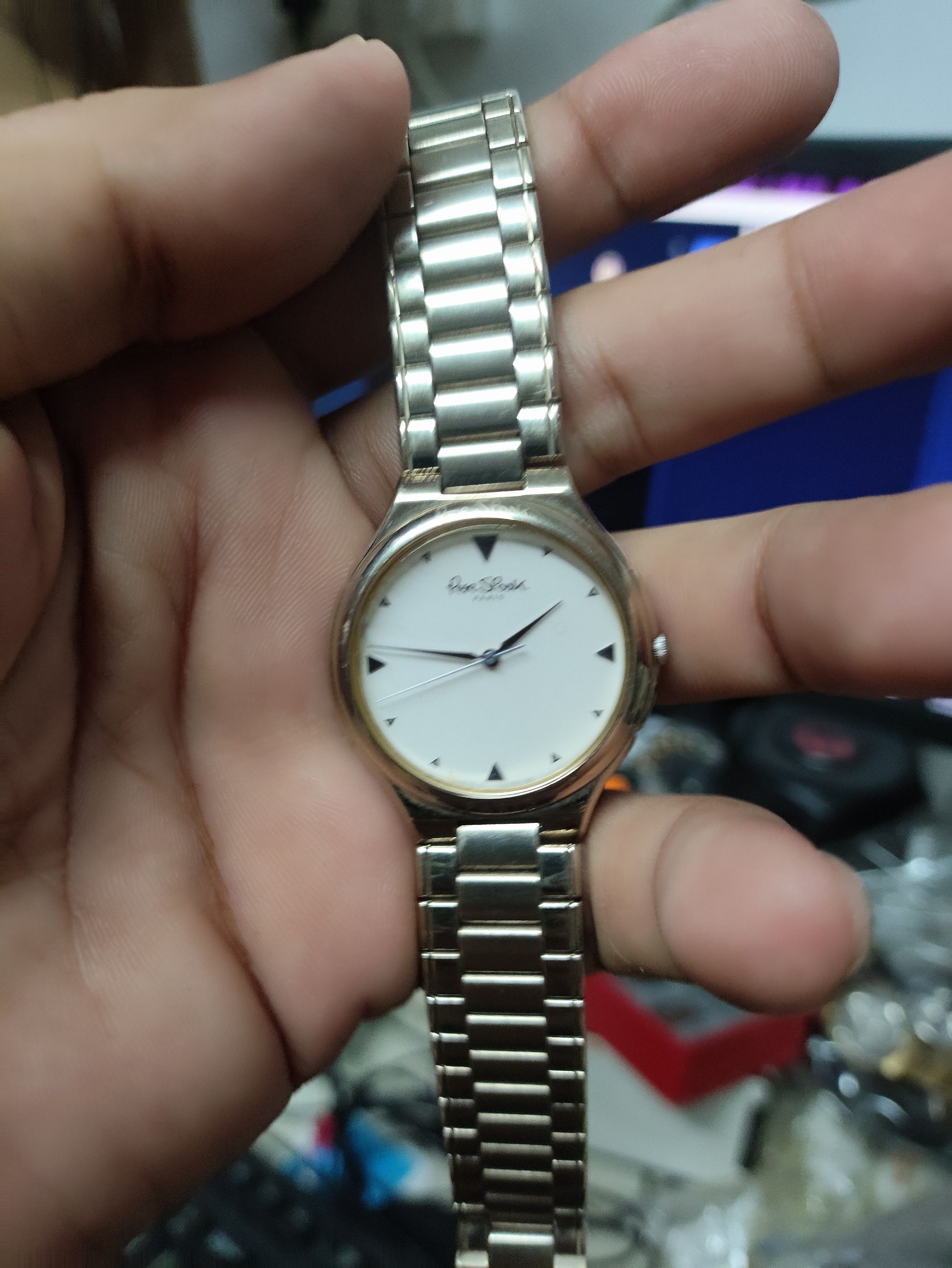Designer × Vintage Designer Watch "PER SPOOK PARIS" Vintage Quartz Watch Stuff Size ONE SIZE - 11 Thumbnail