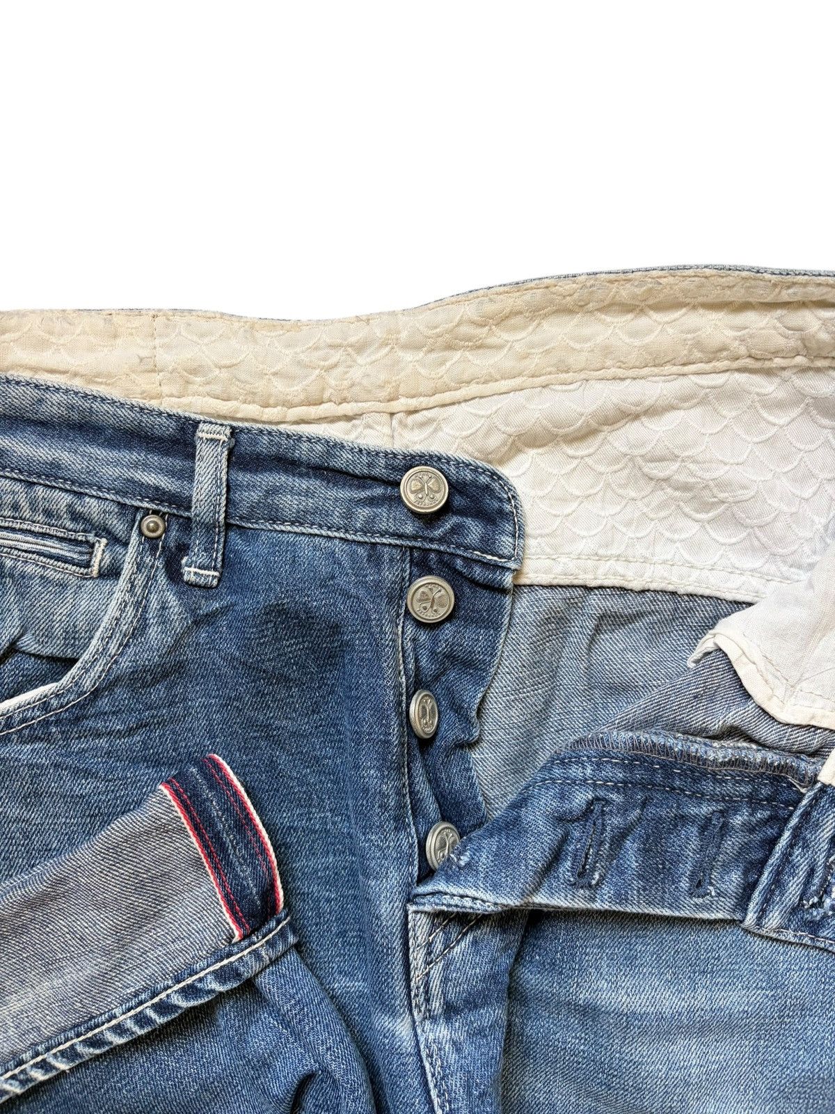 mina perhonen Vintage Mina Perhonen Selvedge Distressed Jeans Size 30" / US 8 / IT 44 - 5 Thumbnail
