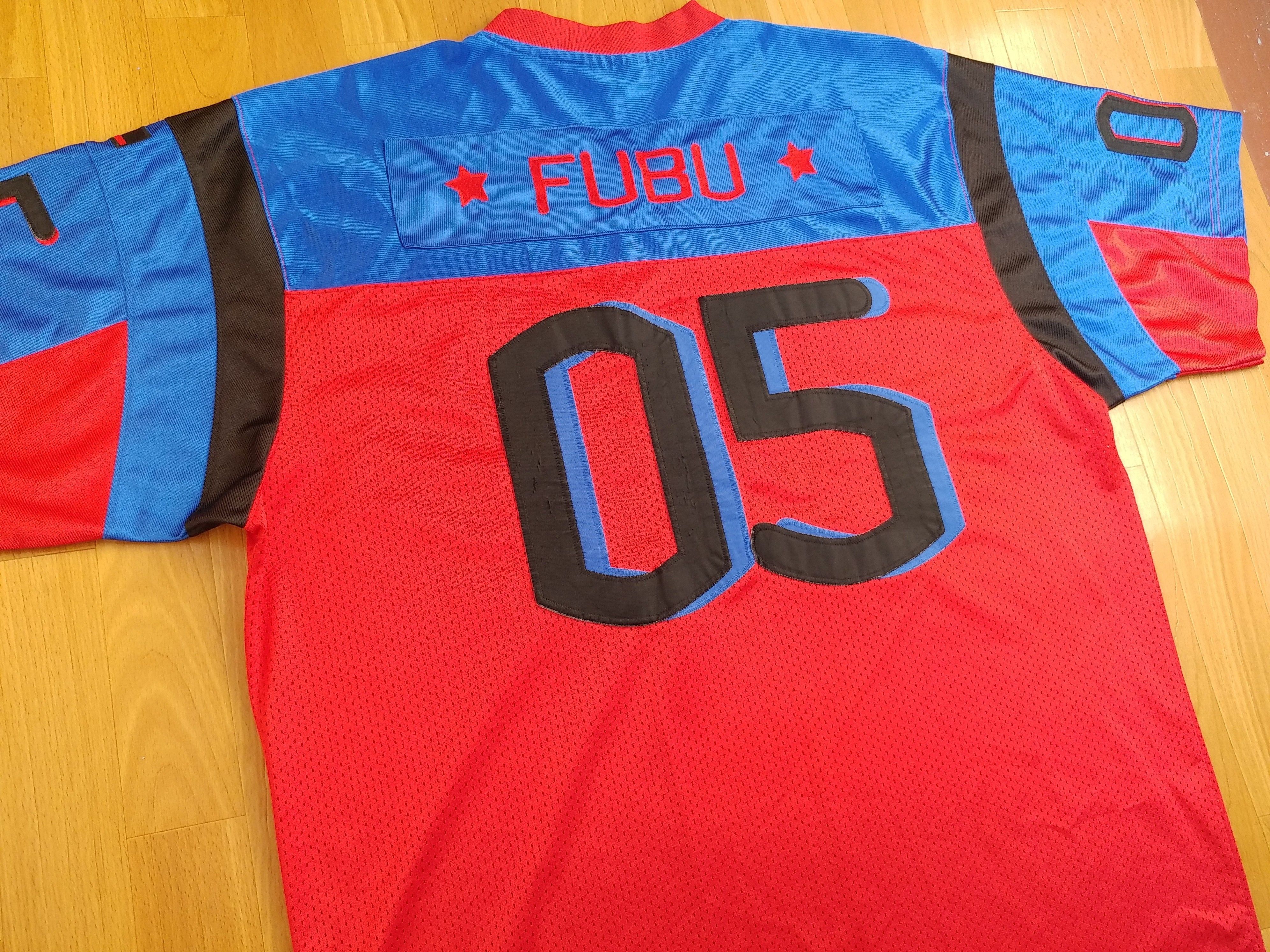 Fubu FUBU jersey, red, Fubu 05, vintage hip hop t-shirt, 90s XL Size US XL / EU 56 / 4 - 5 Thumbnail