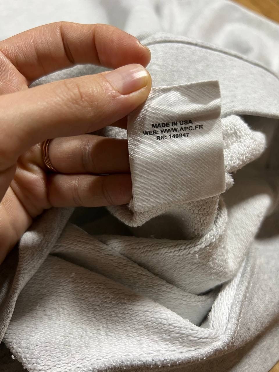 A.P.C. A.P.C. US crewneck Size US M / EU 48-50 / 2 - 7 Thumbnail