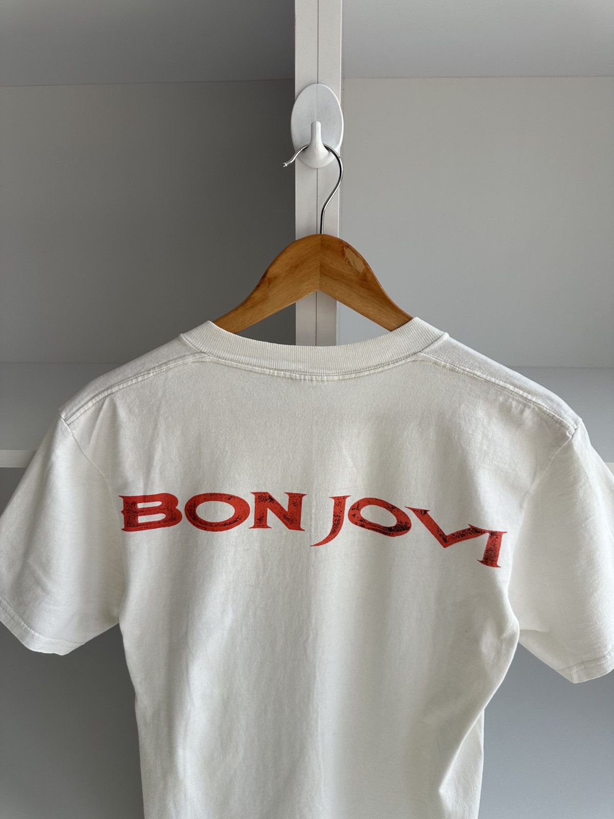 Bon Jovi × Vintage Vintage Bon Jovi 1994 Rock Bog Logo T-shirt Size US S / EU 44-46 / 1 - 10 Thumbnail