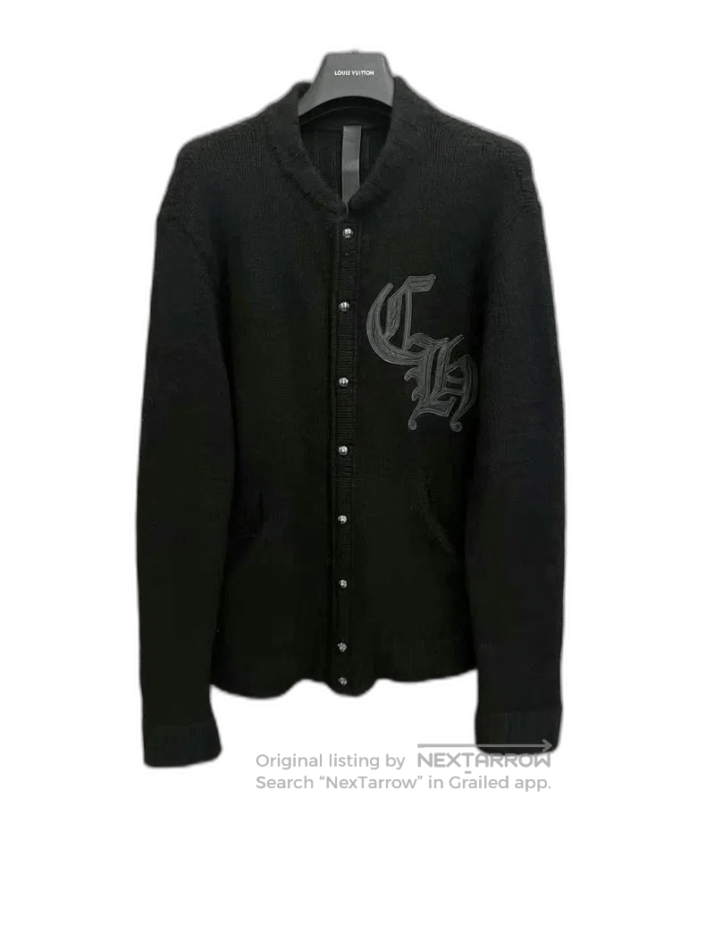 Chrome Hearts Chrome hearts leather silver button cardigan. Size US S / EU 44-46 / 1 - 1 Thumbnail