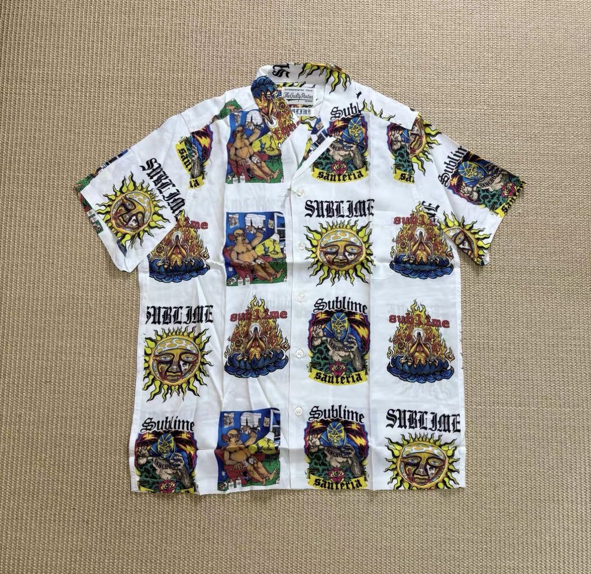 Wacko Maria Wacko Maria x Sublime Sun Print Short Sleeve Shirt J29 Size US M / EU 48-50 / 2 - 3 Thumbnail