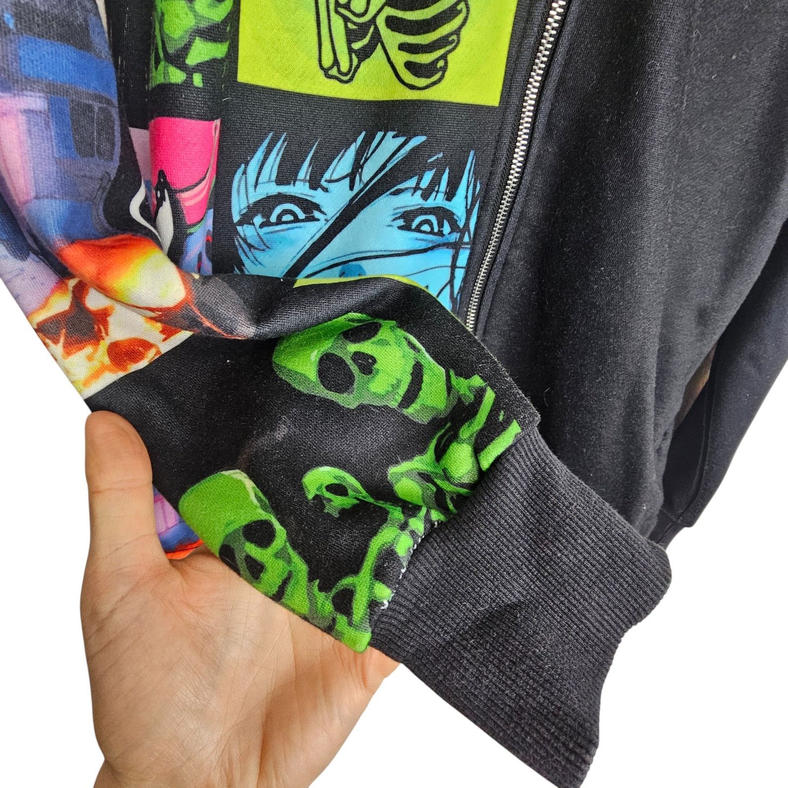 Sugar Sugarhill Mens Daydreams Hoodie Full Zip Size S Graphic Size US S / EU 44-46 / 1 - 5 Thumbnail