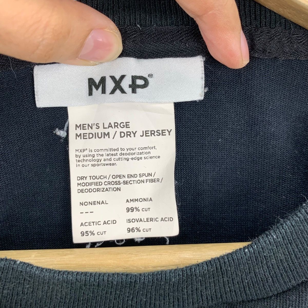 Vintage MXP JAPAN Deodorization Technology Odourless Baggy Tee Shir Size L / US 10 / IT 46 - 6 Thumbnail